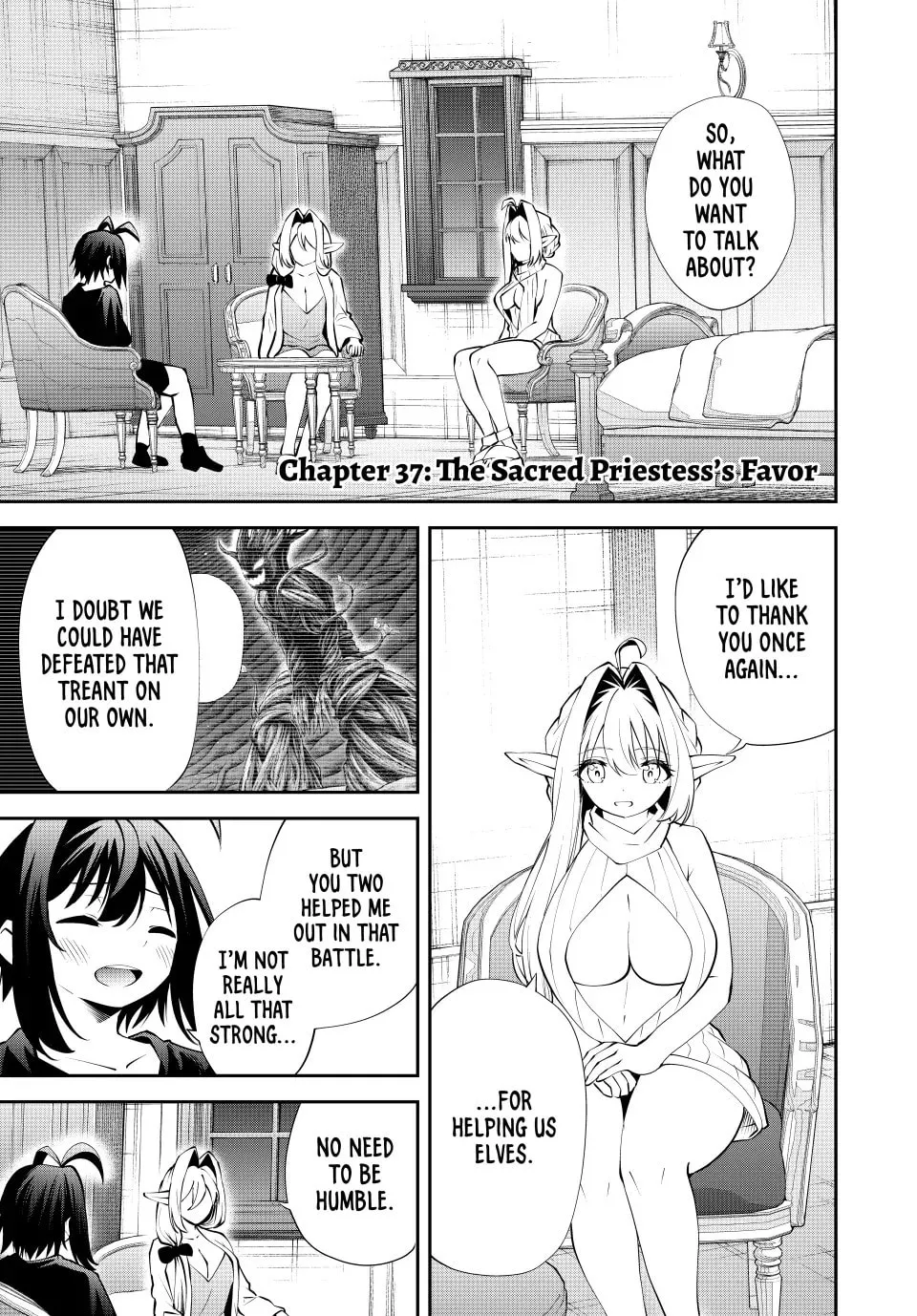 Tsuihou Sareta Tensei Ouji, "Auto Craft" Skill de Ryouchi o Bakusoku de Kaitakushi Saikyou no Mura o Tsukutte Shimau Chapter 37 page 1 - 