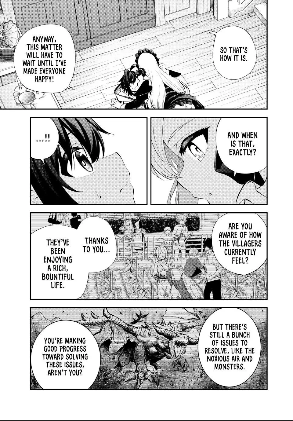 Tsuihou Sareta Tensei Ouji, "Auto Craft" Skill de Ryouchi o Bakusoku de Kaitakushi Saikyou no Mura o Tsukutte Shimau Chapter 45 page 7 - 