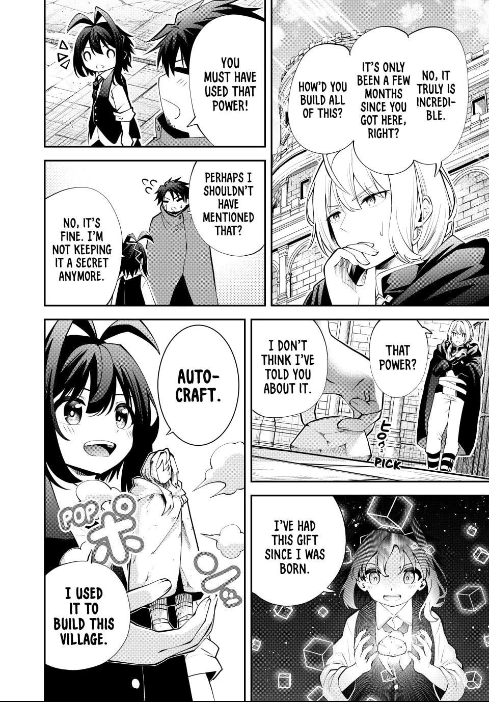 Tsuihou Sareta Tensei Ouji, "Auto Craft" Skill de Ryouchi o Bakusoku de Kaitakushi Saikyou no Mura o Tsukutte Shimau Chapter 47 page 6 - 