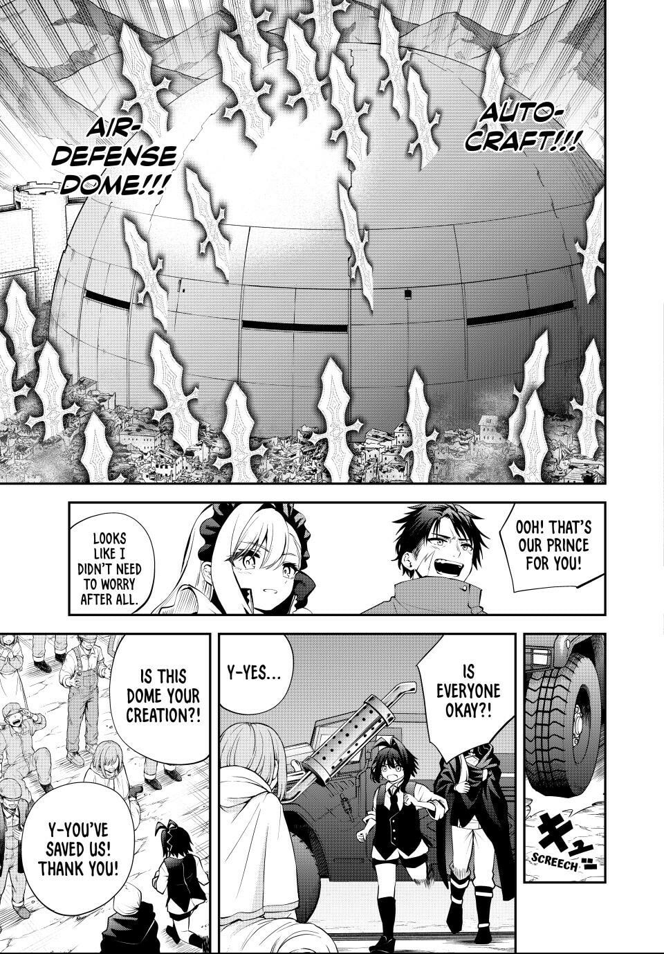 Tsuihou Sareta Tensei Ouji, "Auto Craft" Skill de Ryouchi o Bakusoku de Kaitakushi Saikyou no Mura o Tsukutte Shimau Chapter 50 page 11 - 