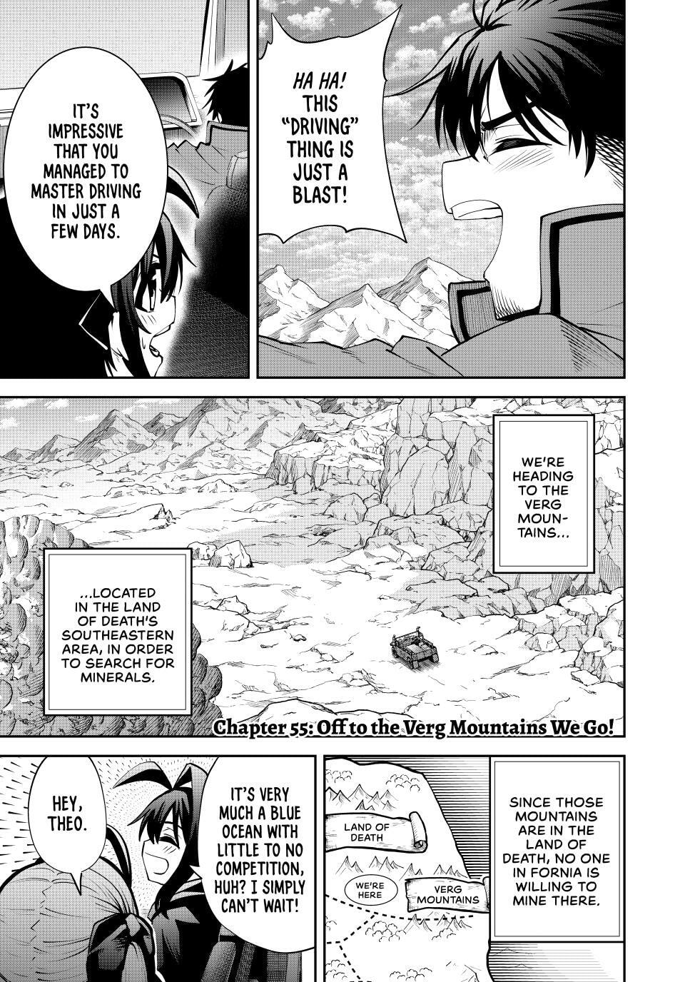 Tsuihou Sareta Tensei Ouji, "Auto Craft" Skill de Ryouchi o Bakusoku de Kaitakushi Saikyou no Mura o Tsukutte Shimau Chapter 55 page 1 - 