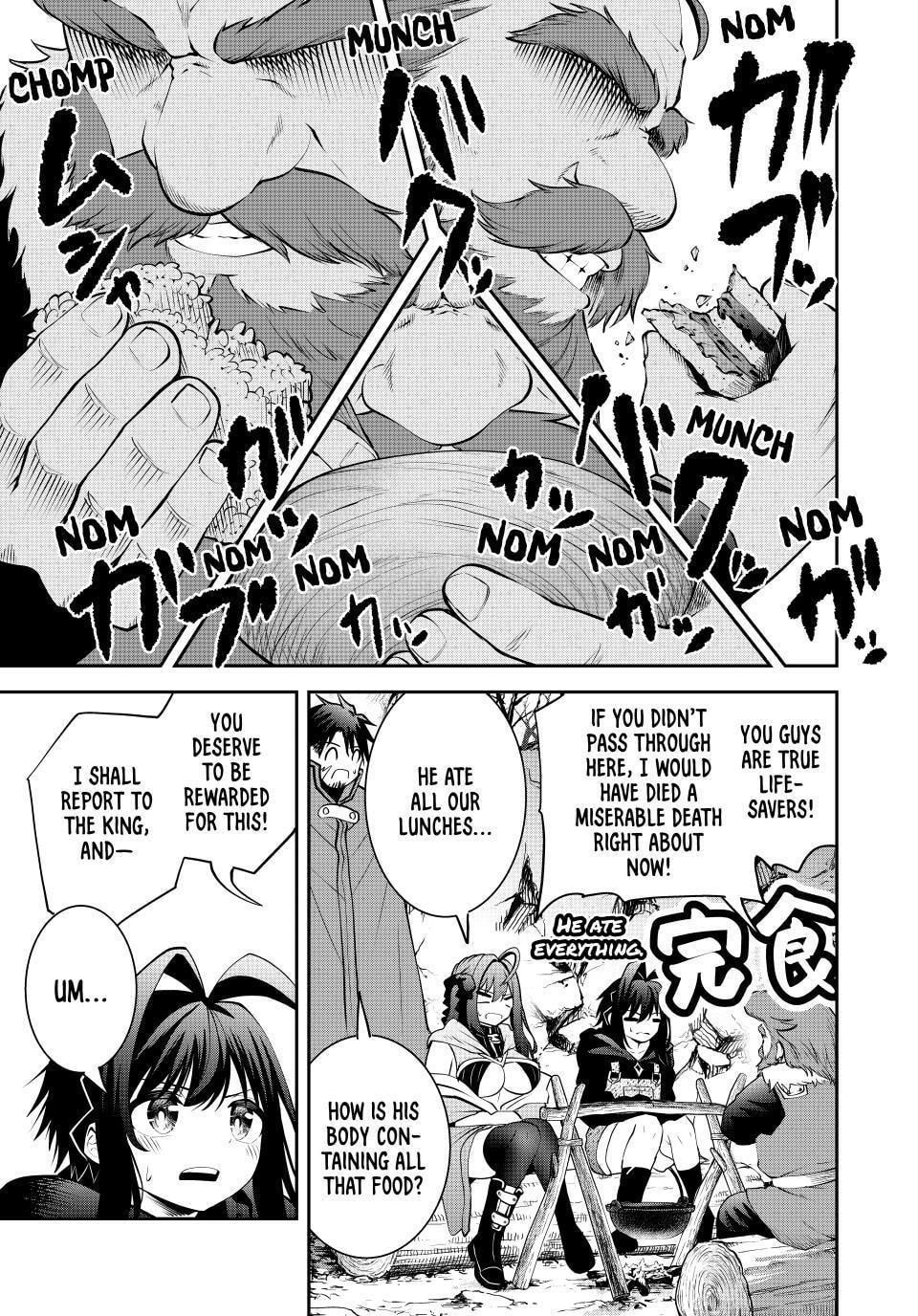Tsuihou Sareta Tensei Ouji, "Auto Craft" Skill de Ryouchi o Bakusoku de Kaitakushi Saikyou no Mura o Tsukutte Shimau Chapter 55 page 13 - 
