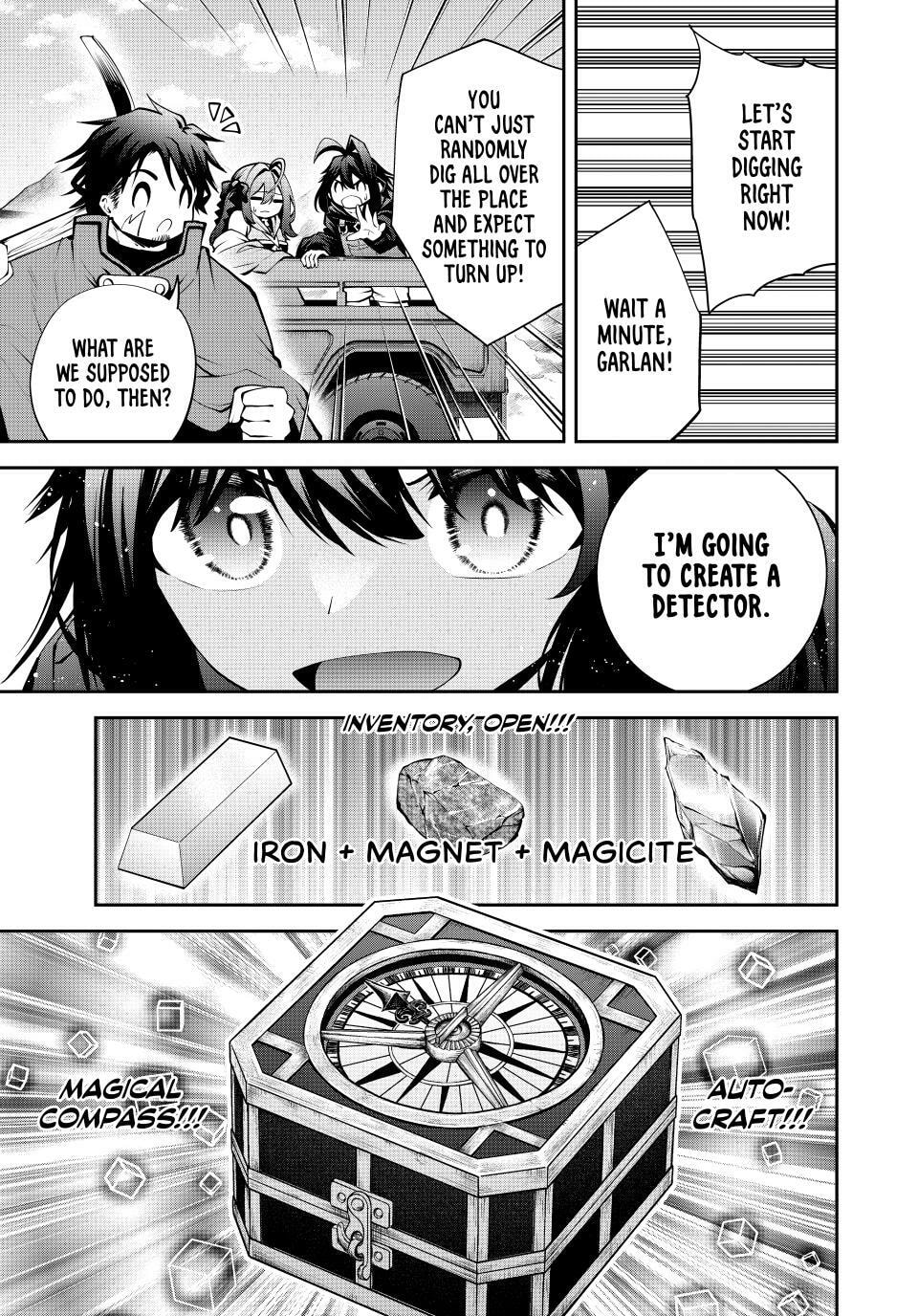 Tsuihou Sareta Tensei Ouji, "Auto Craft" Skill de Ryouchi o Bakusoku de Kaitakushi Saikyou no Mura o Tsukutte Shimau Chapter 55 page 7 - 