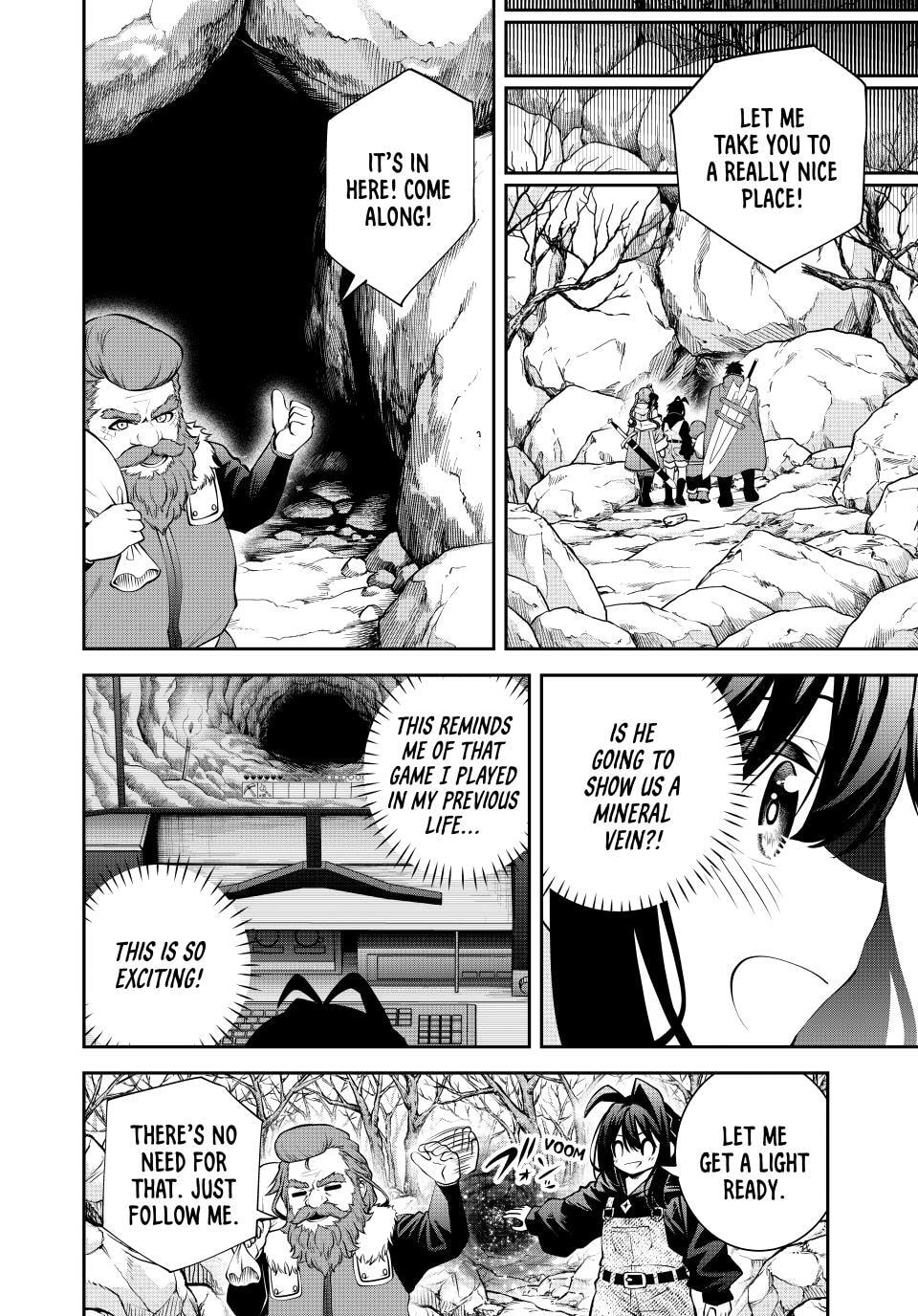 Tsuihou Sareta Tensei Ouji, "Auto Craft" Skill de Ryouchi o Bakusoku de Kaitakushi Saikyou no Mura o Tsukutte Shimau Chapter 56 page 4 - 