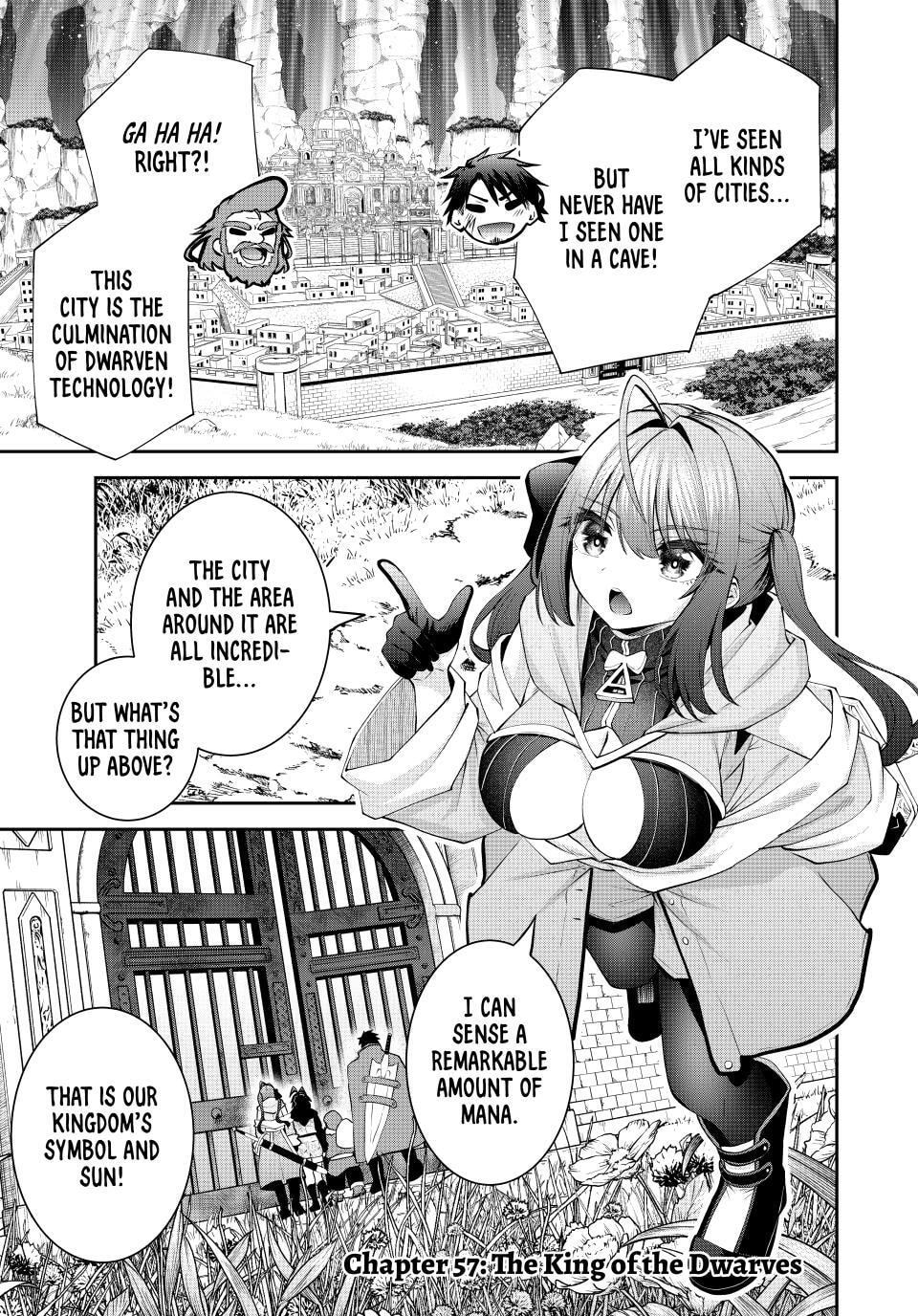 Tsuihou Sareta Tensei Ouji, "Auto Craft" Skill de Ryouchi o Bakusoku de Kaitakushi Saikyou no Mura o Tsukutte Shimau Chapter 57 page 1 - 