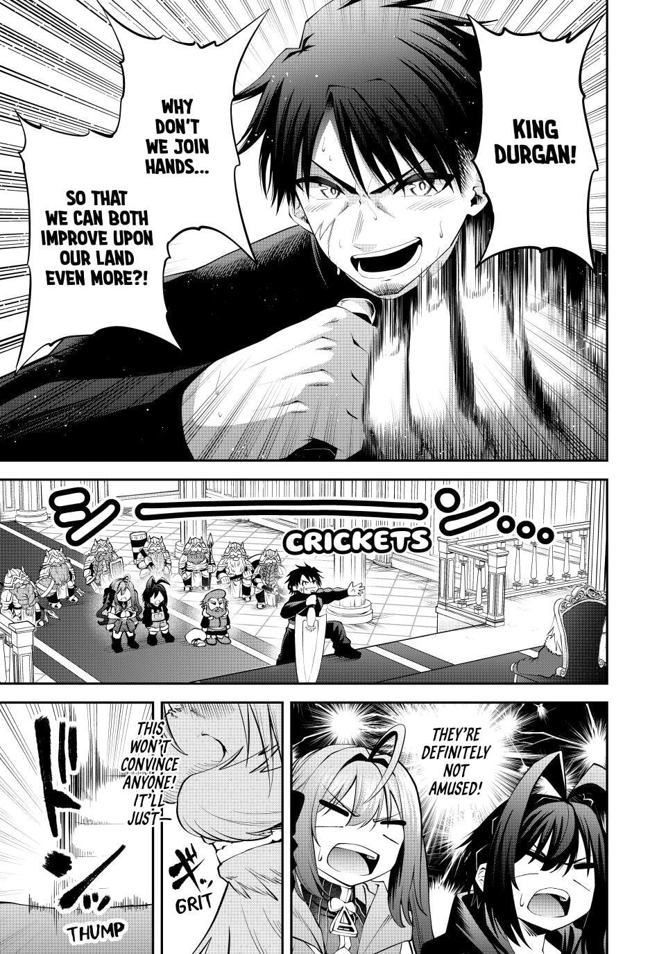 Tsuihou Sareta Tensei Ouji, "Auto Craft" Skill de Ryouchi o Bakusoku de Kaitakushi Saikyou no Mura o Tsukutte Shimau Chapter 57 page 11 - 