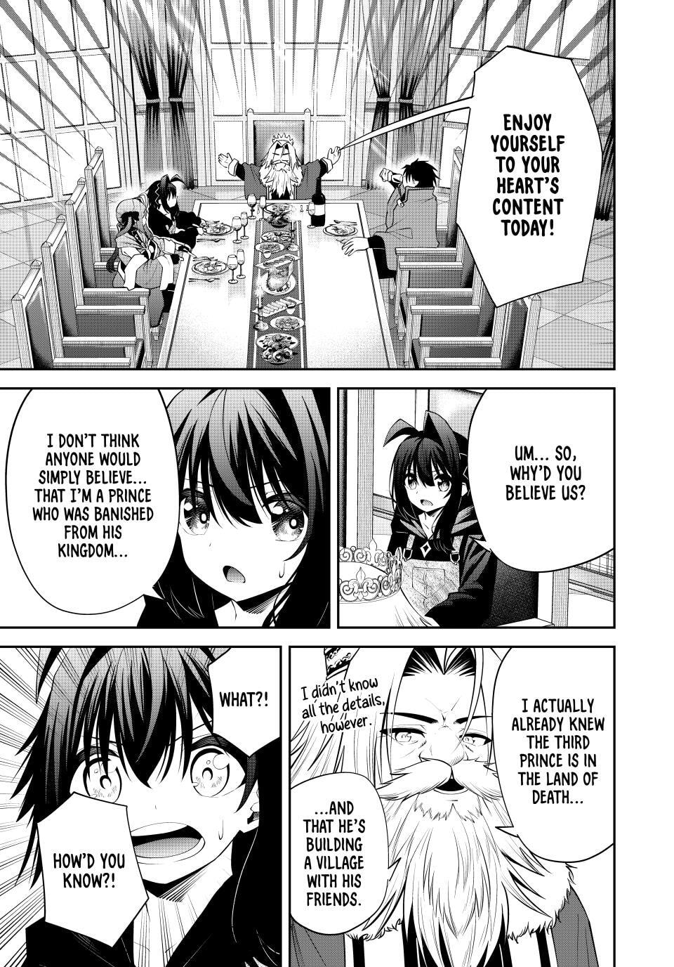 Tsuihou Sareta Tensei Ouji, "Auto Craft" Skill de Ryouchi o Bakusoku de Kaitakushi Saikyou no Mura o Tsukutte Shimau Chapter 57 page 15 - 