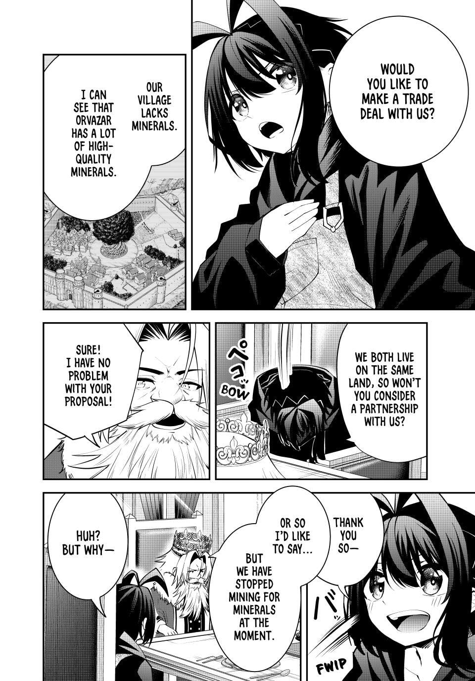Tsuihou Sareta Tensei Ouji, "Auto Craft" Skill de Ryouchi o Bakusoku de Kaitakushi Saikyou no Mura o Tsukutte Shimau Chapter 57 page 18 - 