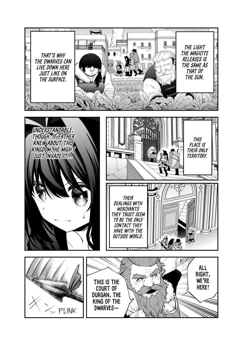 Tsuihou Sareta Tensei Ouji, "Auto Craft" Skill de Ryouchi o Bakusoku de Kaitakushi Saikyou no Mura o Tsukutte Shimau Chapter 57 page 3 - 