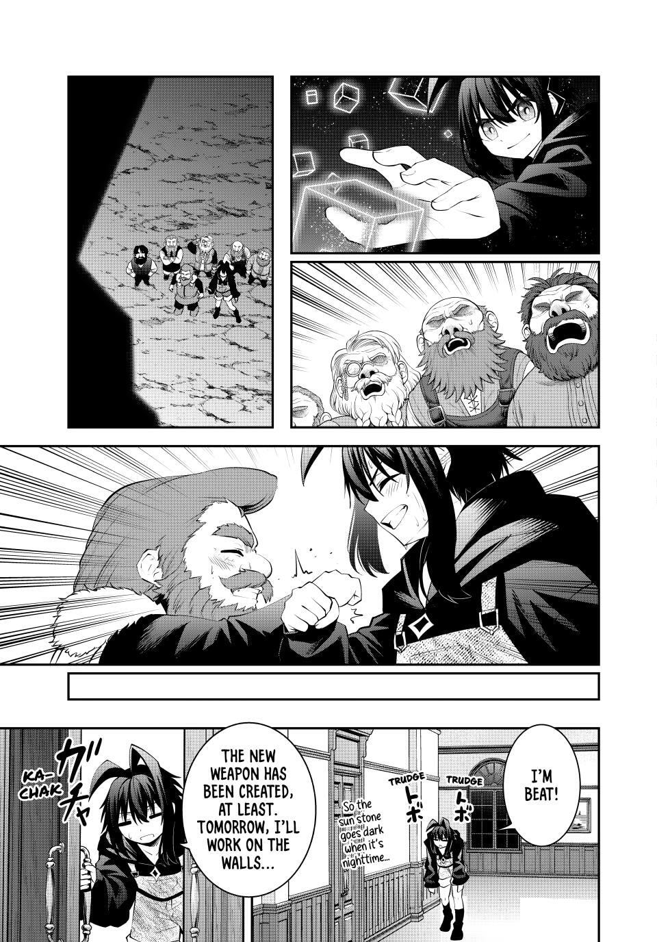 Tsuihou Sareta Tensei Ouji, "Auto Craft" Skill de Ryouchi o Bakusoku de Kaitakushi Saikyou no Mura o Tsukutte Shimau Chapter 59 page 13 - 