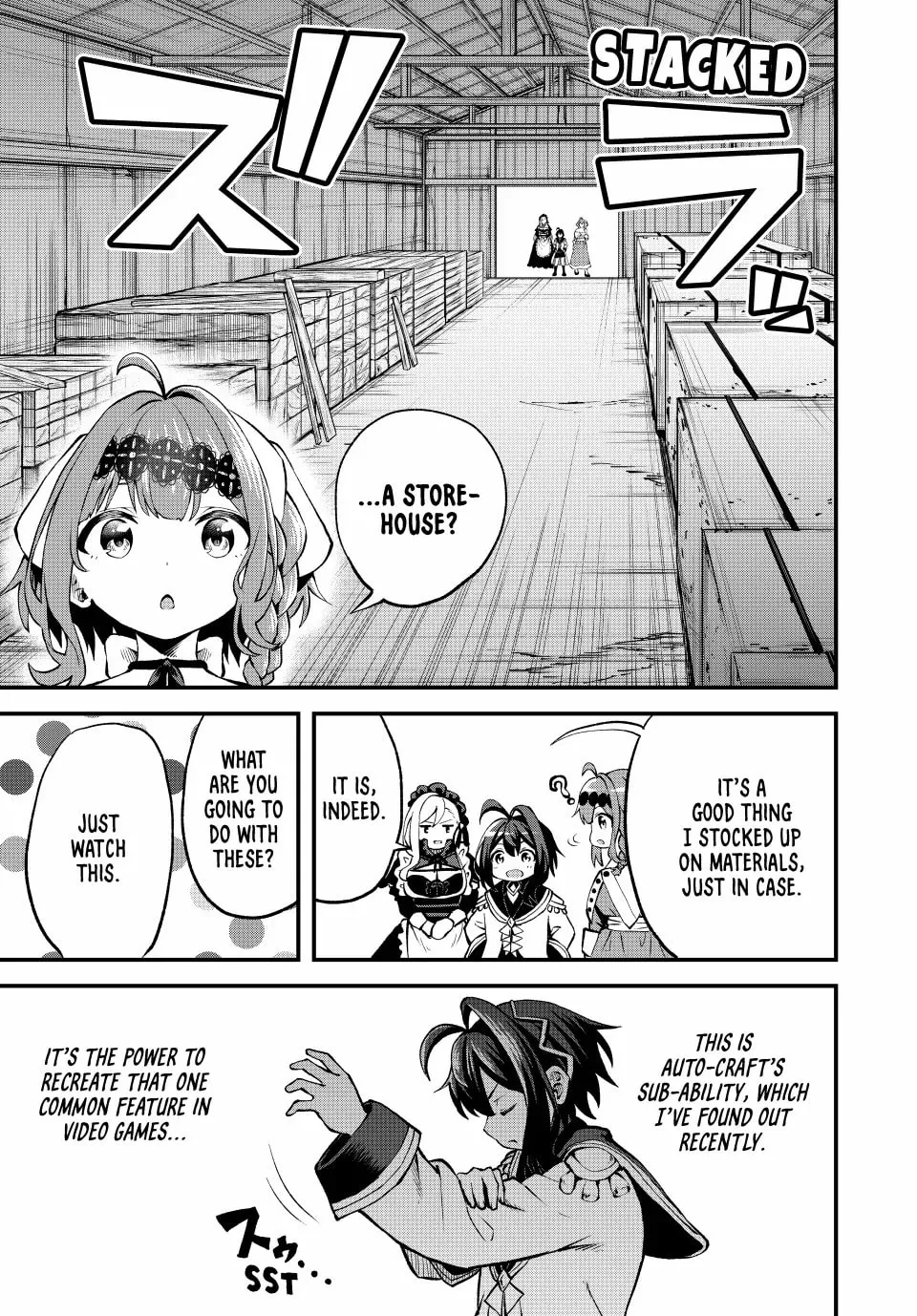 Tsuihou Sareta Tensei Ouji, "Auto Craft" Skill de Ryouchi o Bakusoku de Kaitakushi Saikyou no Mura o Tsukutte Shimau Chapter 6 page 13 - 
