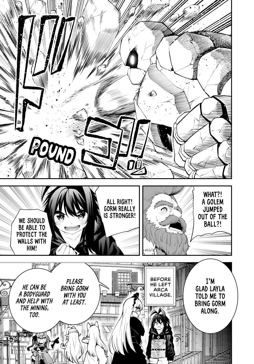 Tsuihou Sareta Tensei Ouji, "Auto Craft" Skill de Ryouchi o Bakusoku de Kaitakushi Saikyou no Mura o Tsukutte Shimau Chapter 62 page 7 - 