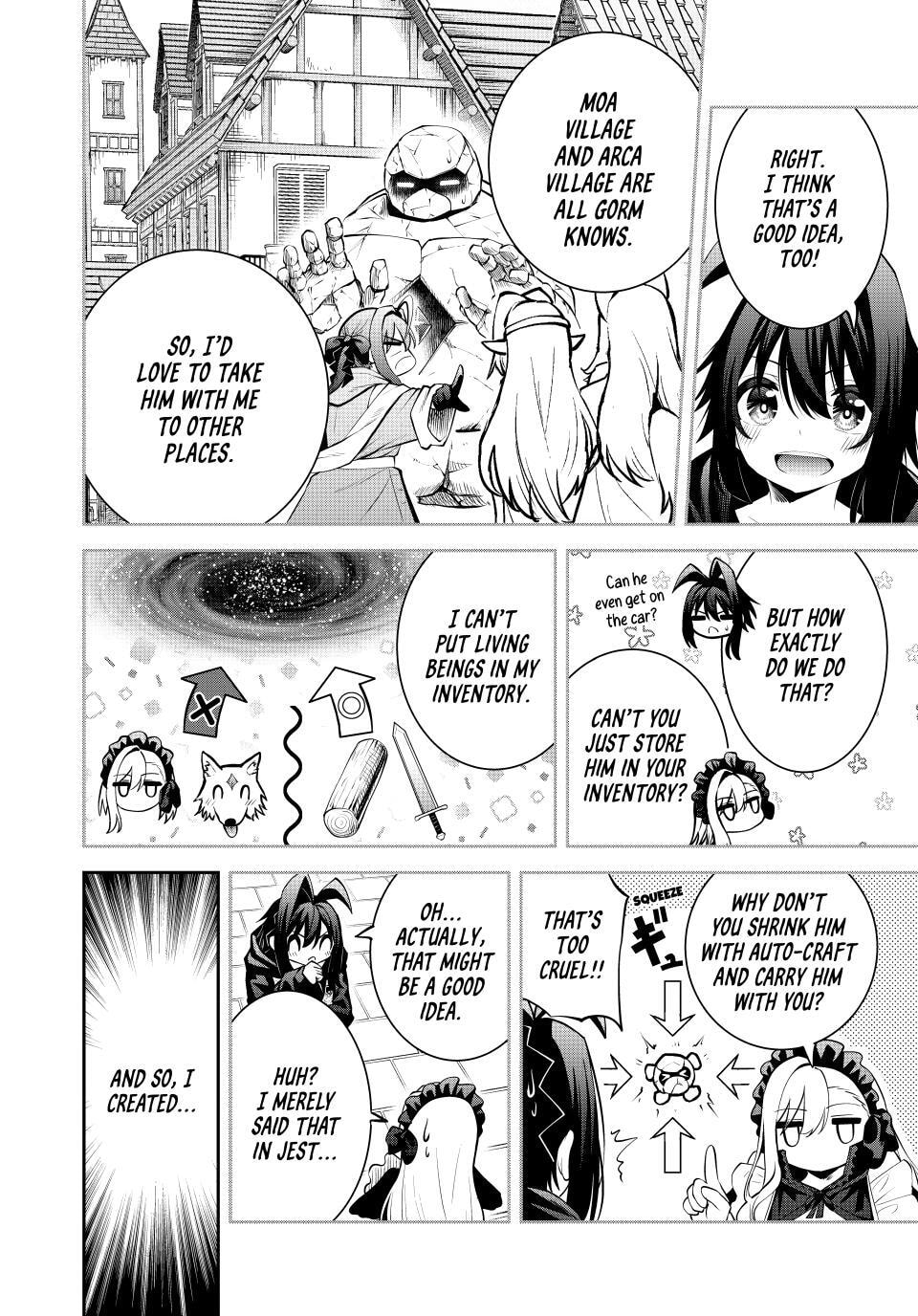 Tsuihou Sareta Tensei Ouji, "Auto Craft" Skill de Ryouchi o Bakusoku de Kaitakushi Saikyou no Mura o Tsukutte Shimau Chapter 62 page 8 - 