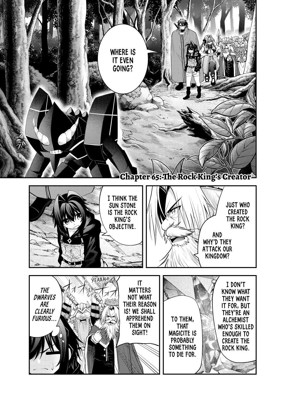Tsuihou Sareta Tensei Ouji, "Auto Craft" Skill de Ryouchi o Bakusoku de Kaitakushi Saikyou no Mura o Tsukutte Shimau Chapter 65 page 1 - 