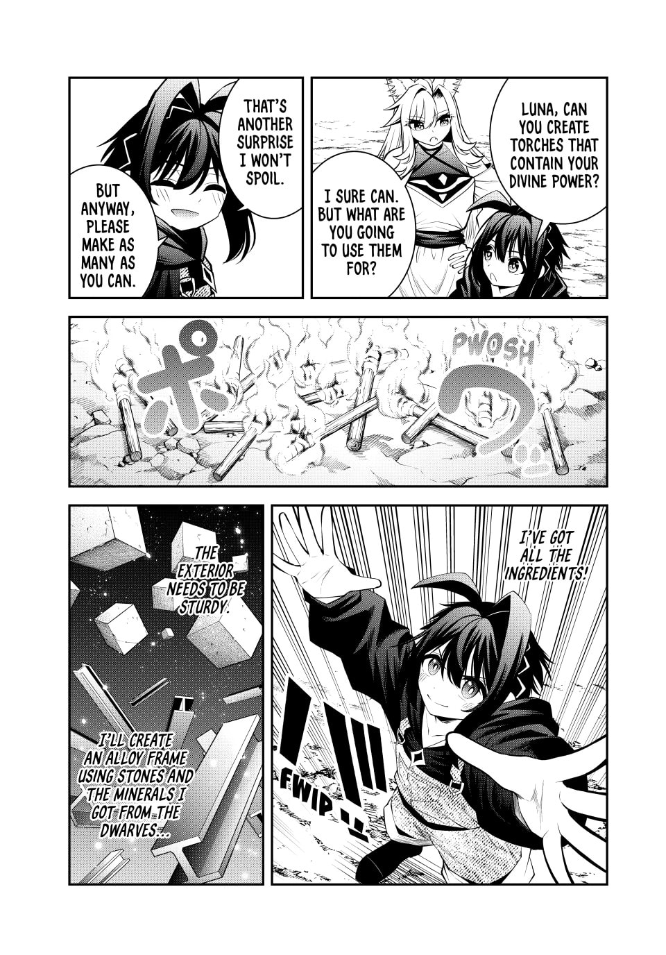 Tsuihou Sareta Tensei Ouji, "Auto Craft" Skill de Ryouchi o Bakusoku de Kaitakushi Saikyou no Mura o Tsukutte Shimau Chapter 69 page 11 - 