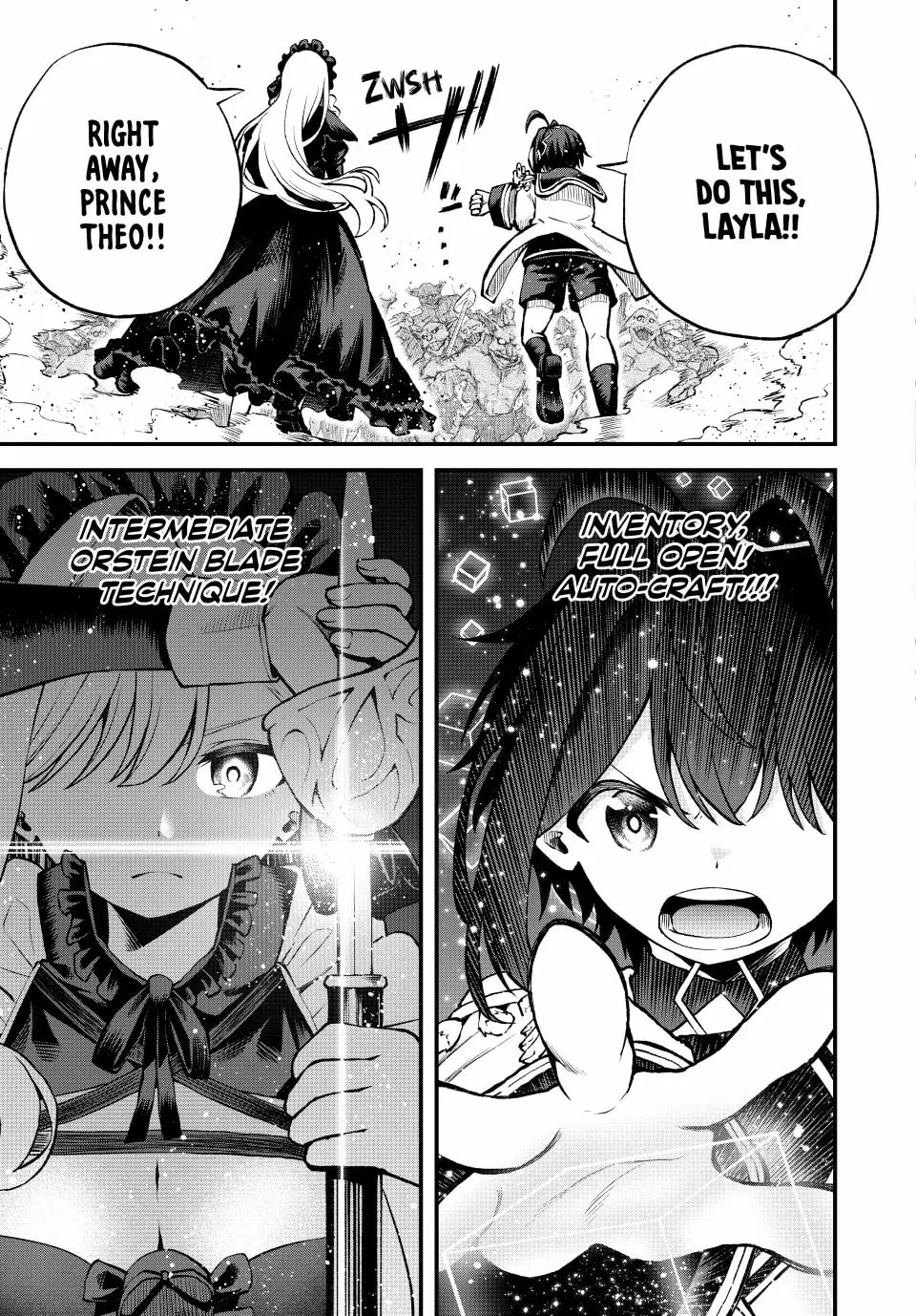 Tsuihou Sareta Tensei Ouji, "Auto Craft" Skill de Ryouchi o Bakusoku de Kaitakushi Saikyou no Mura o Tsukutte Shimau Chapter 7 page 11 - 