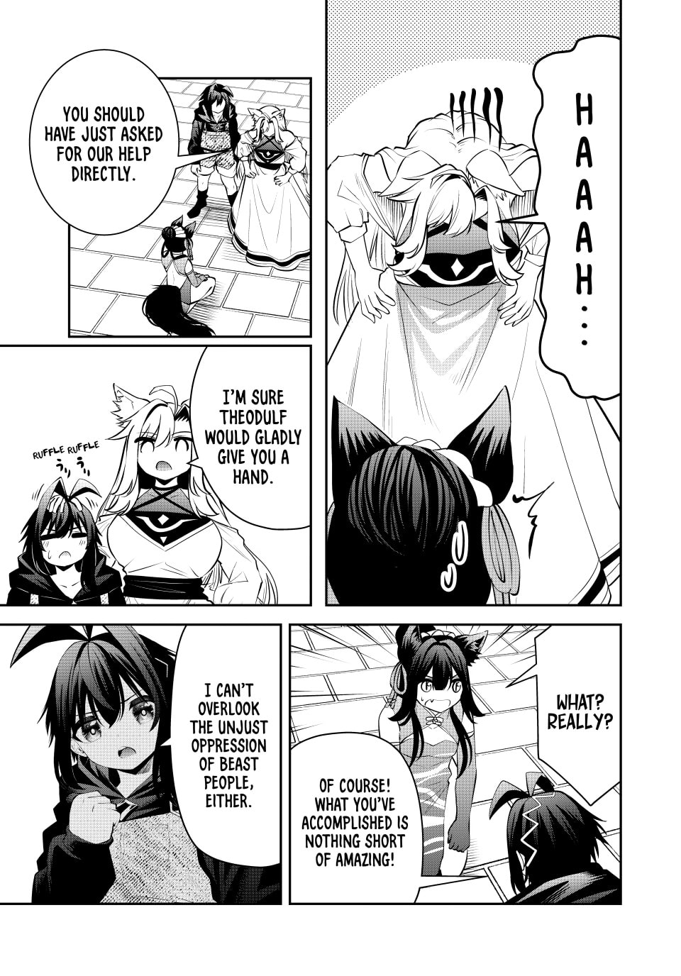Tsuihou Sareta Tensei Ouji, "Auto Craft" Skill de Ryouchi o Bakusoku de Kaitakushi Saikyou no Mura o Tsukutte Shimau Chapter 70 page 15 - 