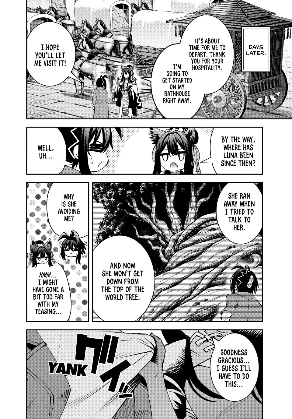 Tsuihou Sareta Tensei Ouji, "Auto Craft" Skill de Ryouchi o Bakusoku de Kaitakushi Saikyou no Mura o Tsukutte Shimau Chapter 71 page 12 - 