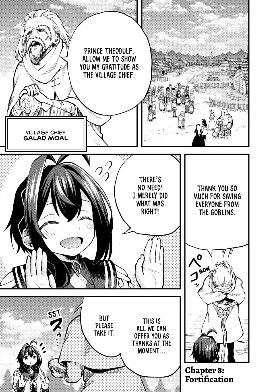 Tsuihou Sareta Tensei Ouji, "Auto Craft" Skill de Ryouchi o Bakusoku de Kaitakushi Saikyou no Mura o Tsukutte Shimau Chapter 8 page 1 - 