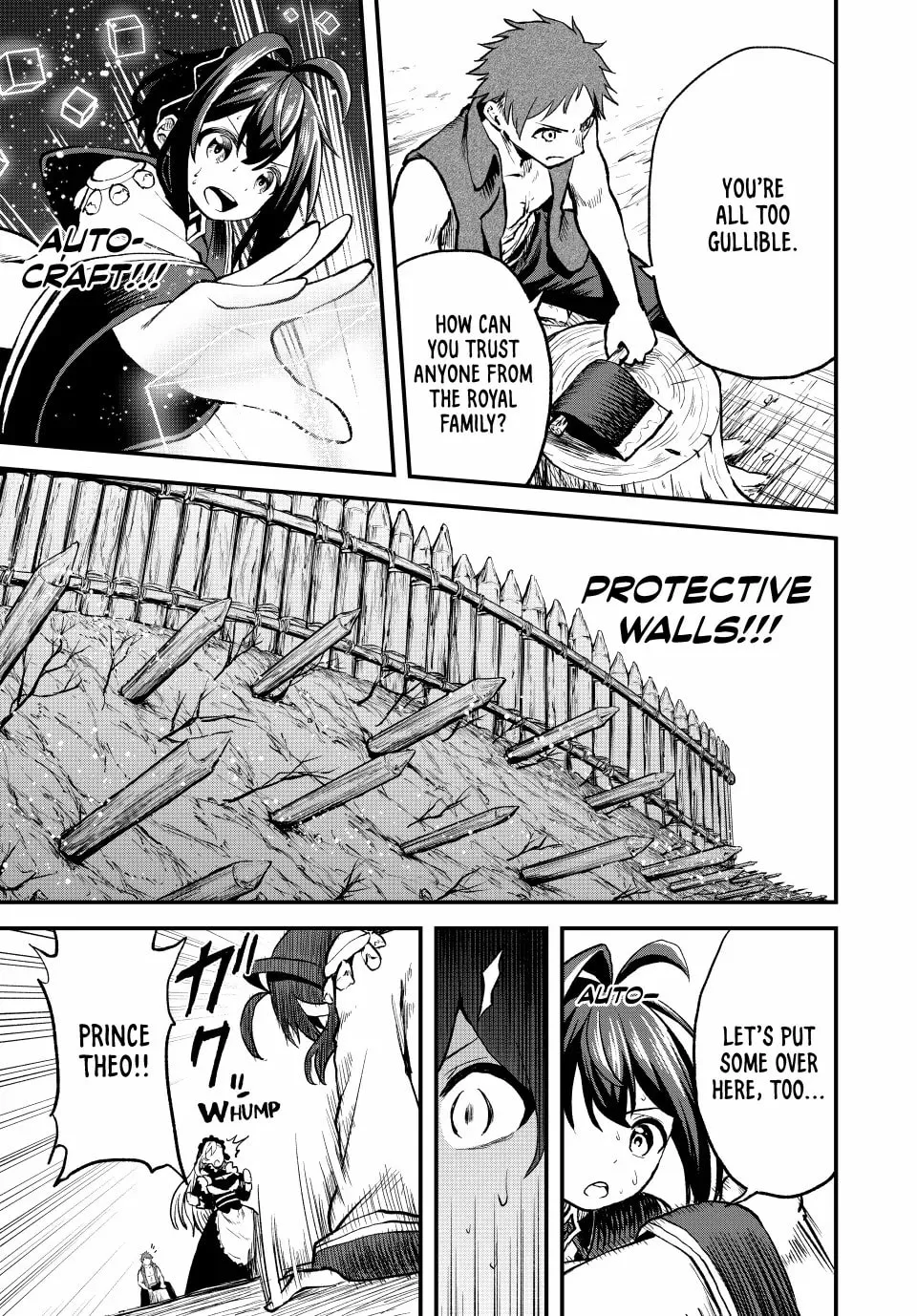 Tsuihou Sareta Tensei Ouji, "Auto Craft" Skill de Ryouchi o Bakusoku de Kaitakushi Saikyou no Mura o Tsukutte Shimau Chapter 8 page 11 - 