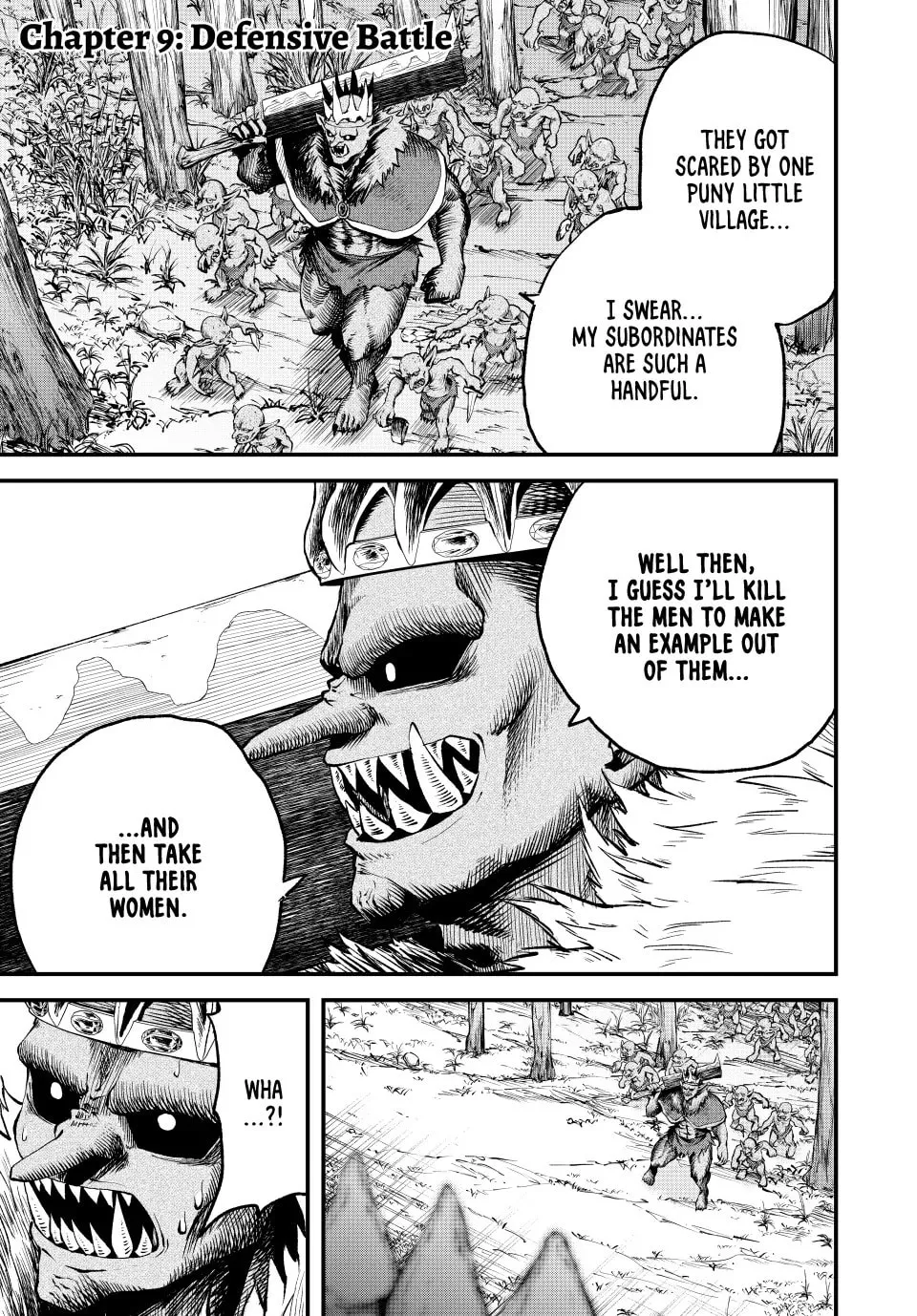Tsuihou Sareta Tensei Ouji, "Auto Craft" Skill de Ryouchi o Bakusoku de Kaitakushi Saikyou no Mura o Tsukutte Shimau Chapter 9 page 1 - 