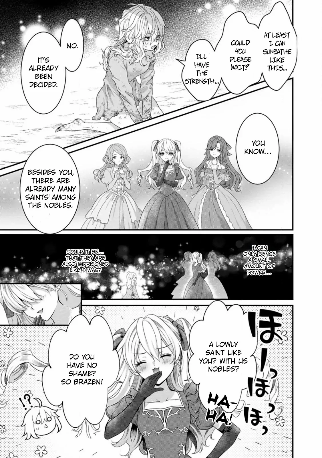 Tsuihou Seijo no Doronko Nouen Seikatsu: Itsunomanika Ringoku wo Sukutte Shimaimashita Chapter 1 page 12 - 
