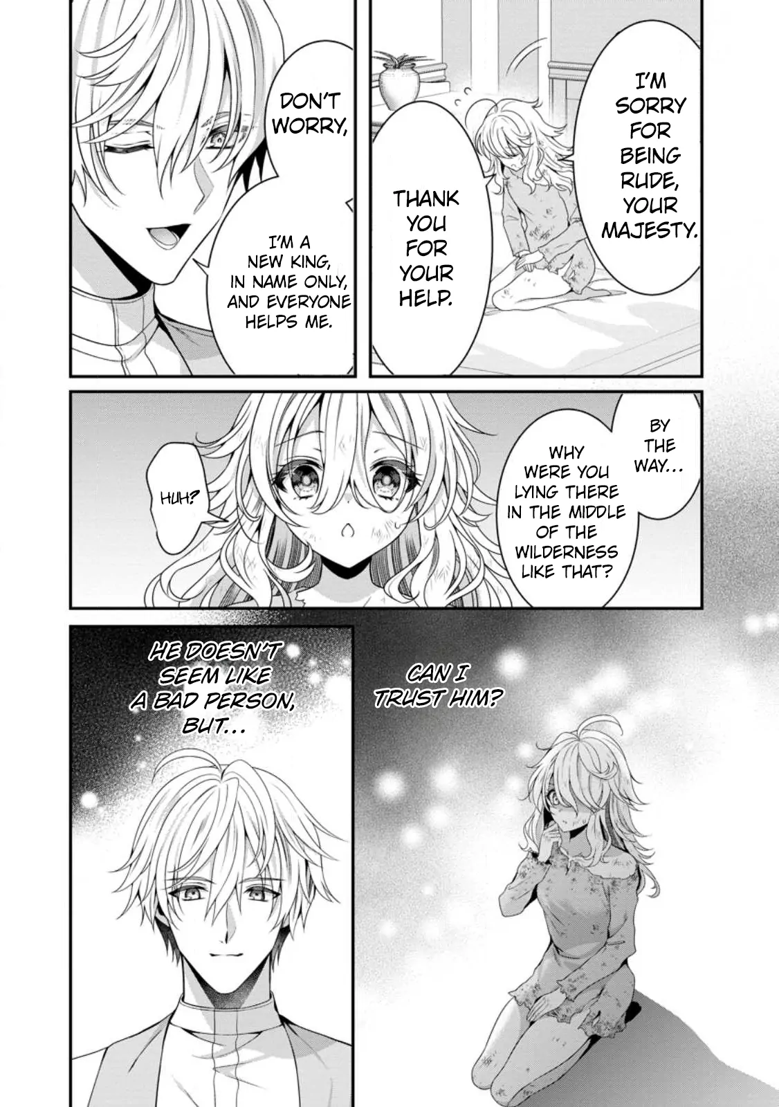 Tsuihou Seijo no Doronko Nouen Seikatsu: Itsunomanika Ringoku wo Sukutte Shimaimashita Chapter 1 page 23 - 