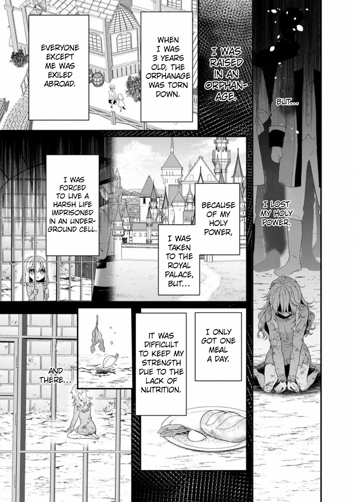 Tsuihou Seijo no Doronko Nouen Seikatsu: Itsunomanika Ringoku wo Sukutte Shimaimashita Chapter 1 page 4 - 