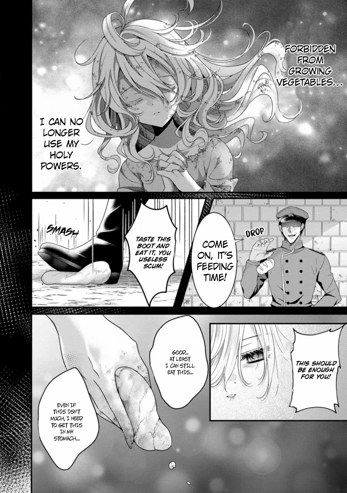Tsuihou Seijo no Doronko Nouen Seikatsu: Itsunomanika Ringoku wo Sukutte Shimaimashita Chapter 1 page 7 - 