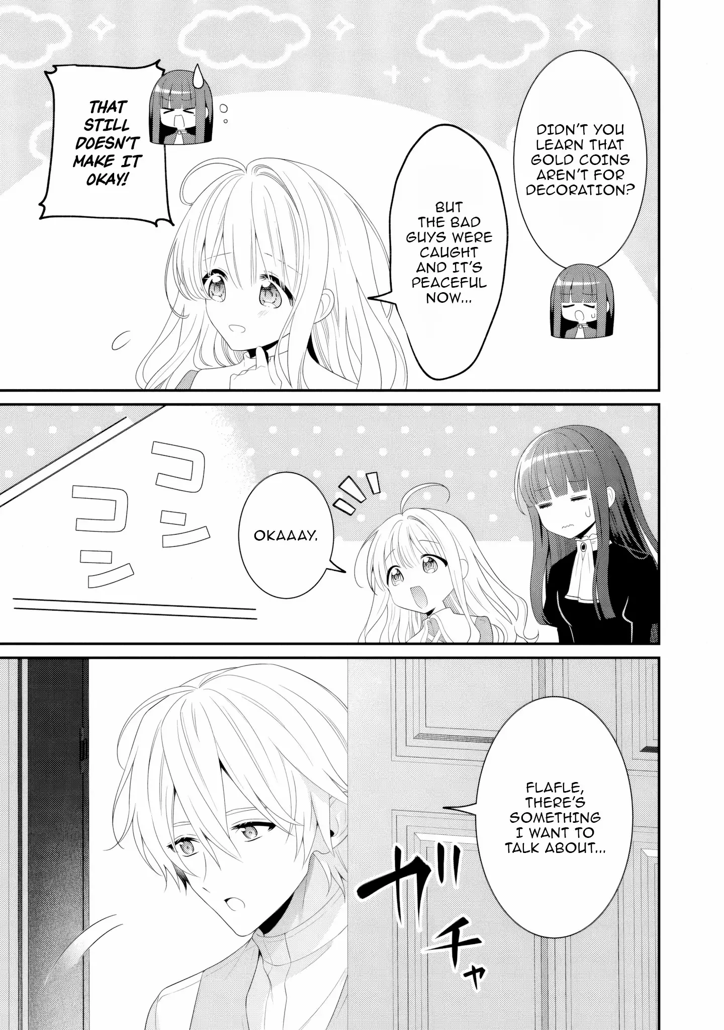 Tsuihou Seijo no Doronko Nouen Seikatsu: Itsunomanika Ringoku wo Sukutte Shimaimashita Chapter 10 page 3 - 