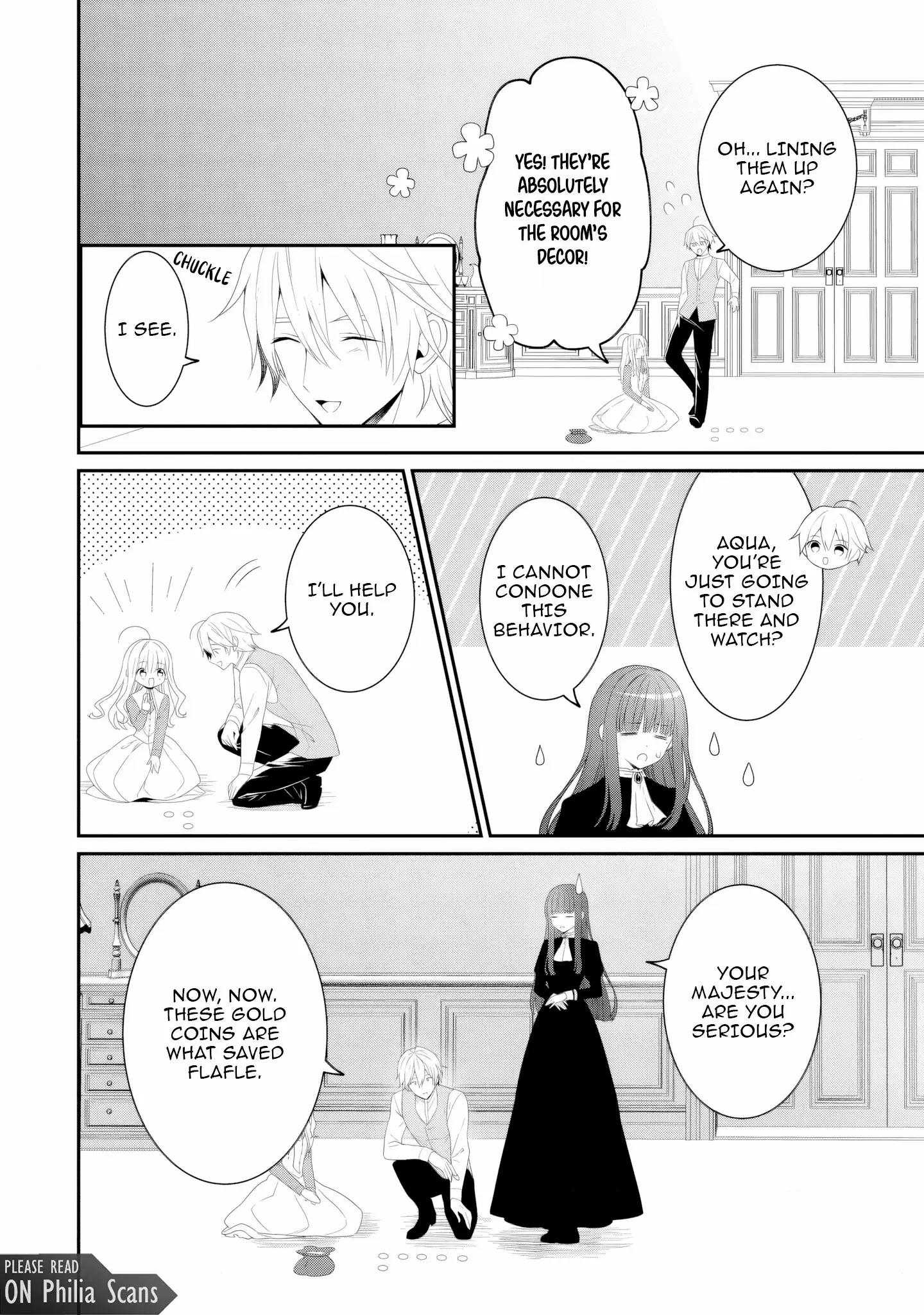 Tsuihou Seijo no Doronko Nouen Seikatsu: Itsunomanika Ringoku wo Sukutte Shimaimashita Chapter 10 page 4 - 