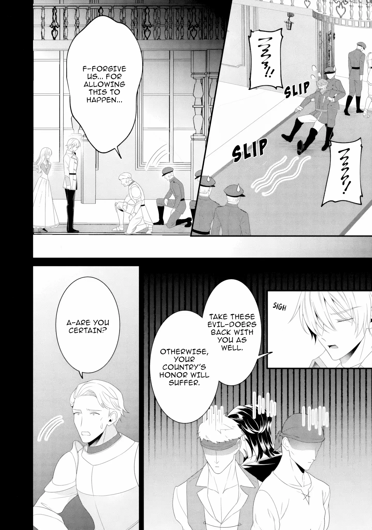 Tsuihou Seijo no Doronko Nouen Seikatsu: Itsunomanika Ringoku wo Sukutte Shimaimashita Chapter 10 page 6 - 