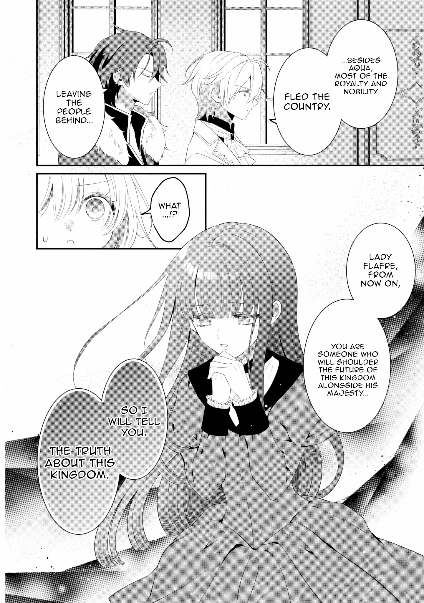 Tsuihou Seijo no Doronko Nouen Seikatsu: Itsunomanika Ringoku wo Sukutte Shimaimashita Chapter 13 page 12 - 