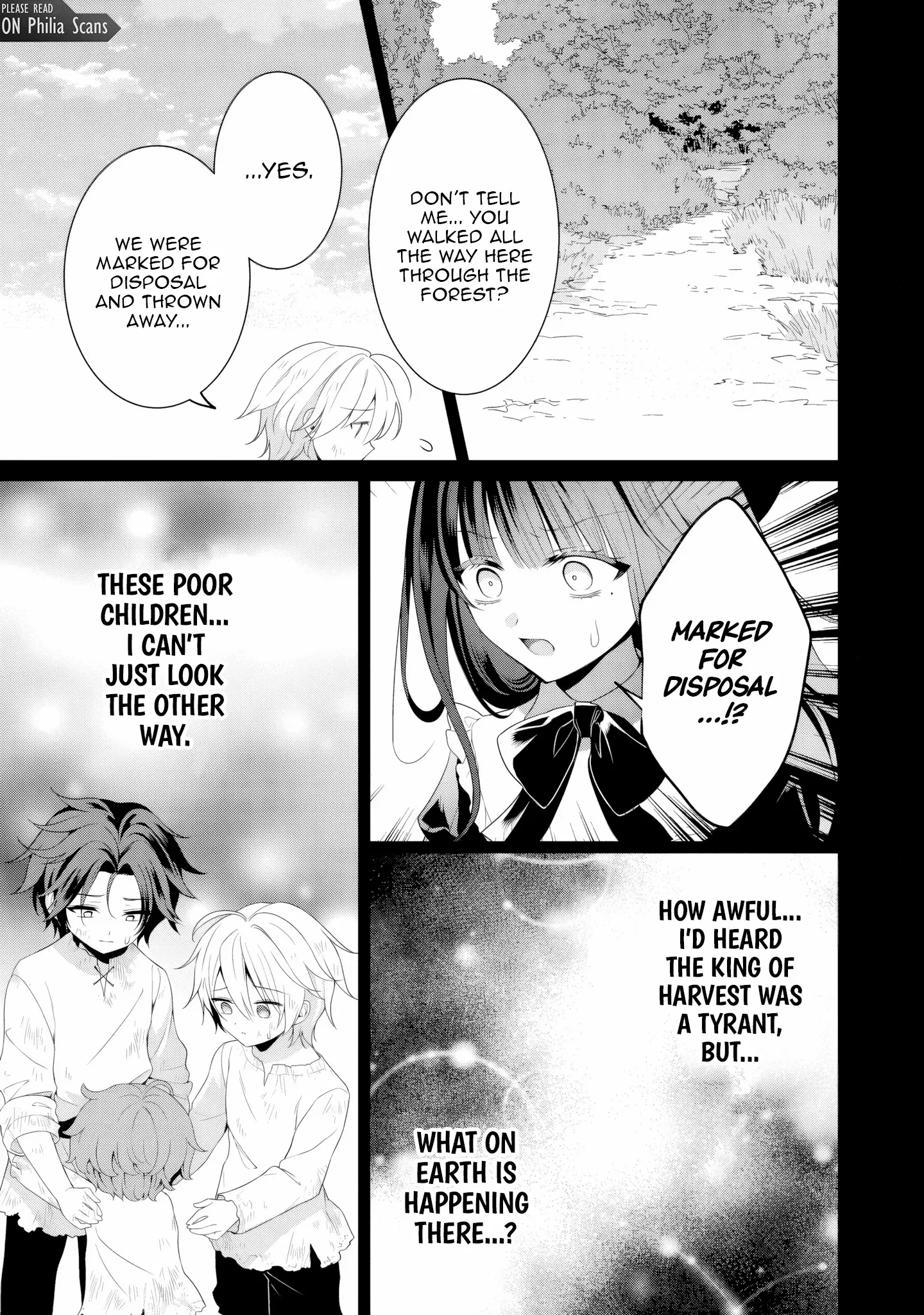 Tsuihou Seijo no Doronko Nouen Seikatsu: Itsunomanika Ringoku wo Sukutte Shimaimashita Chapter 13 page 21 - 