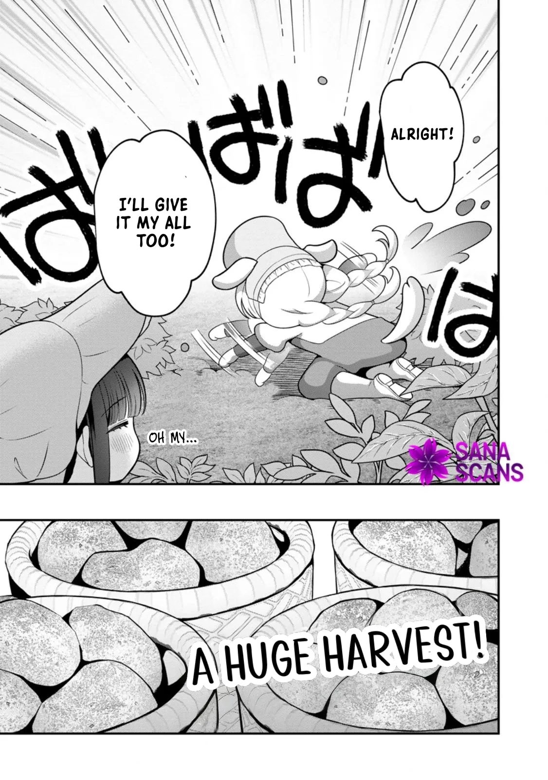 Tsuihou Seijo no Doronko Nouen Seikatsu: Itsunomanika Ringoku wo Sukutte Shimaimashita Chapter 15 page 3 - 