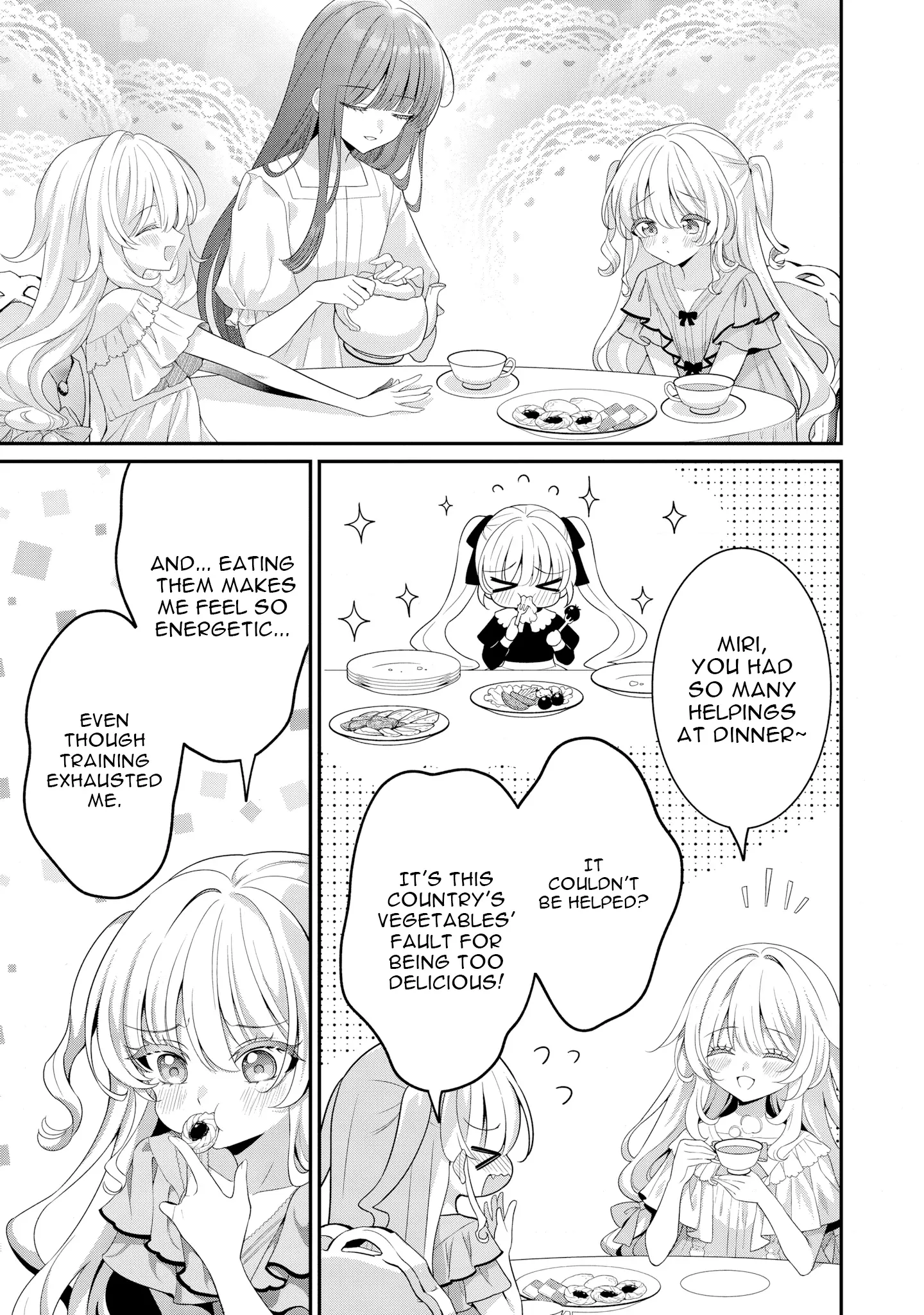 Tsuihou Seijo no Doronko Nouen Seikatsu: Itsunomanika Ringoku wo Sukutte Shimaimashita Chapter 16 page 29 - 