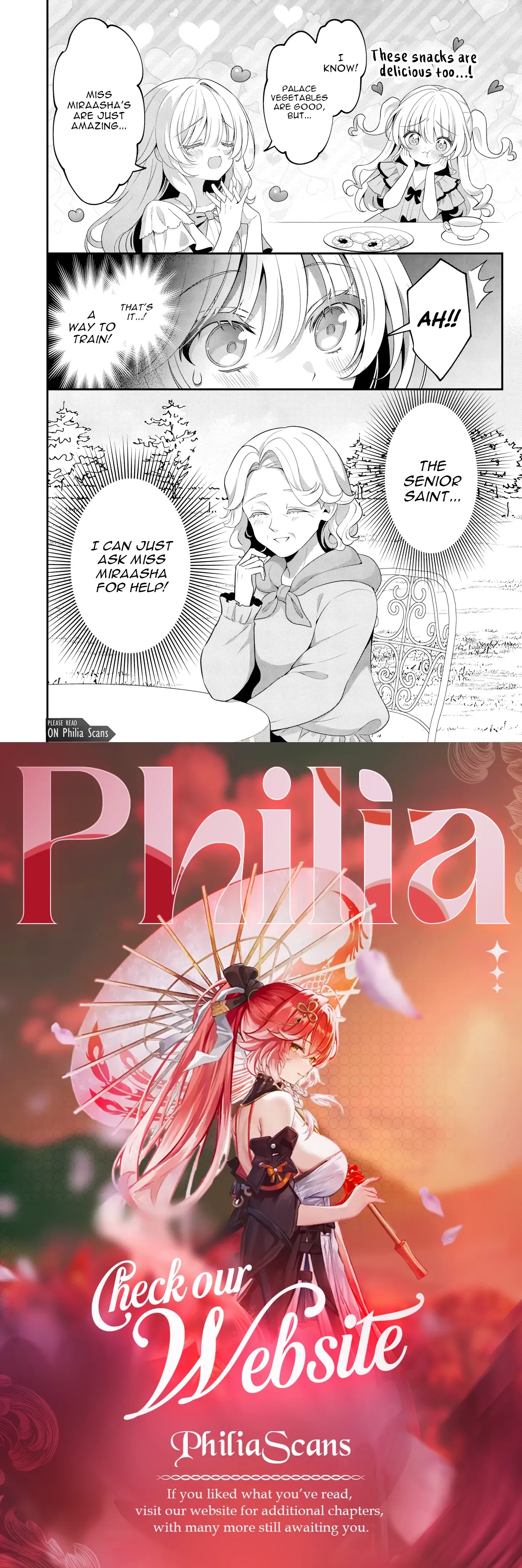 Tsuihou Seijo no Doronko Nouen Seikatsu: Itsunomanika Ringoku wo Sukutte Shimaimashita Chapter 16 page 30 - 