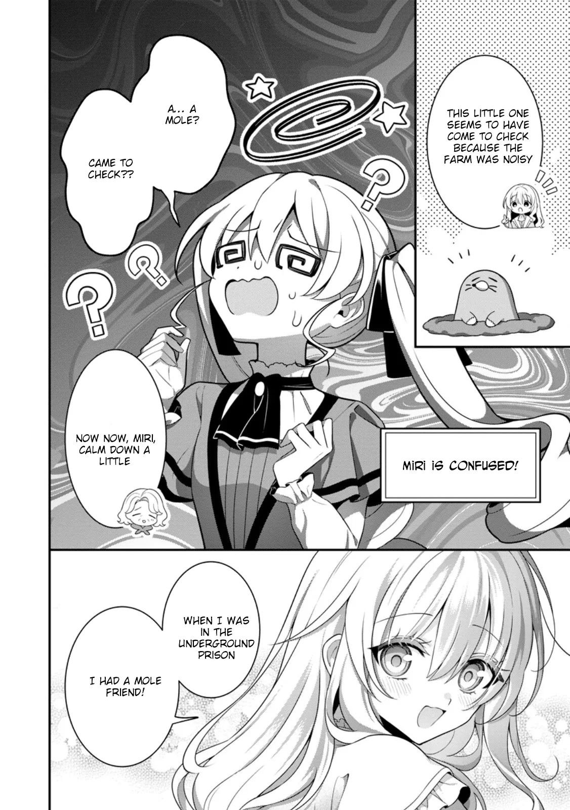 Tsuihou Seijo no Doronko Nouen Seikatsu: Itsunomanika Ringoku wo Sukutte Shimaimashita Chapter 17 page 12 - 