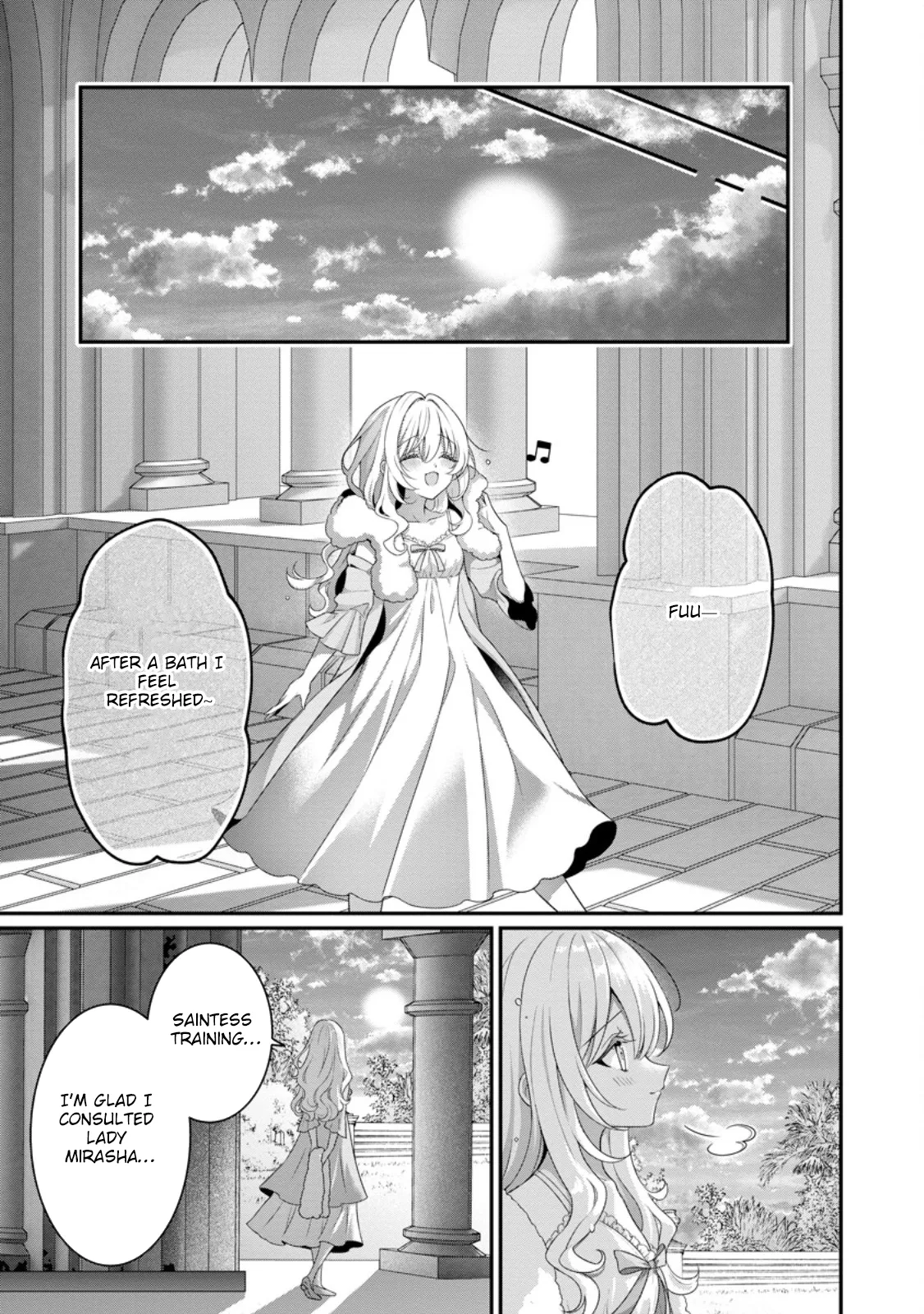 Tsuihou Seijo no Doronko Nouen Seikatsu: Itsunomanika Ringoku wo Sukutte Shimaimashita Chapter 17 page 23 - 
