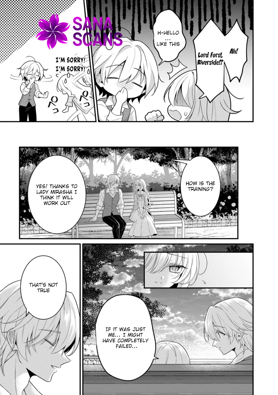 Tsuihou Seijo no Doronko Nouen Seikatsu: Itsunomanika Ringoku wo Sukutte Shimaimashita Chapter 17 page 25 - 