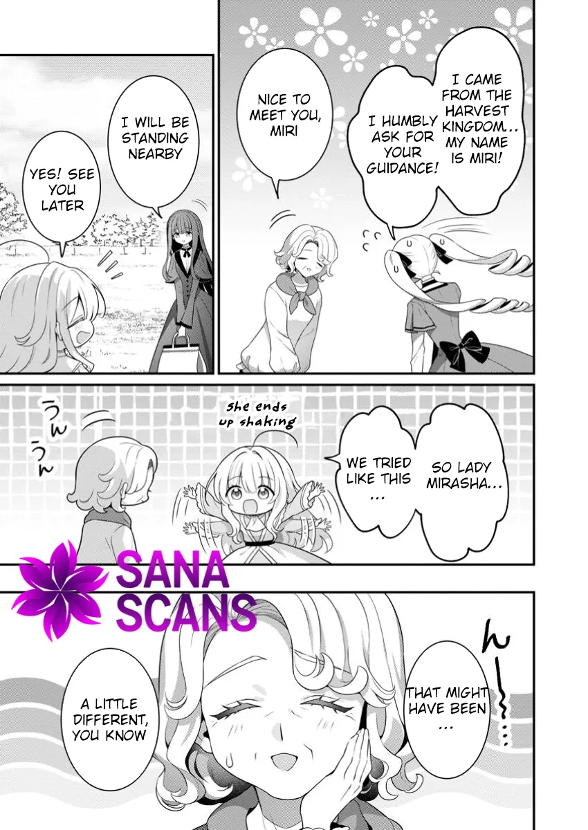 Tsuihou Seijo no Doronko Nouen Seikatsu: Itsunomanika Ringoku wo Sukutte Shimaimashita Chapter 17 page 5 - 