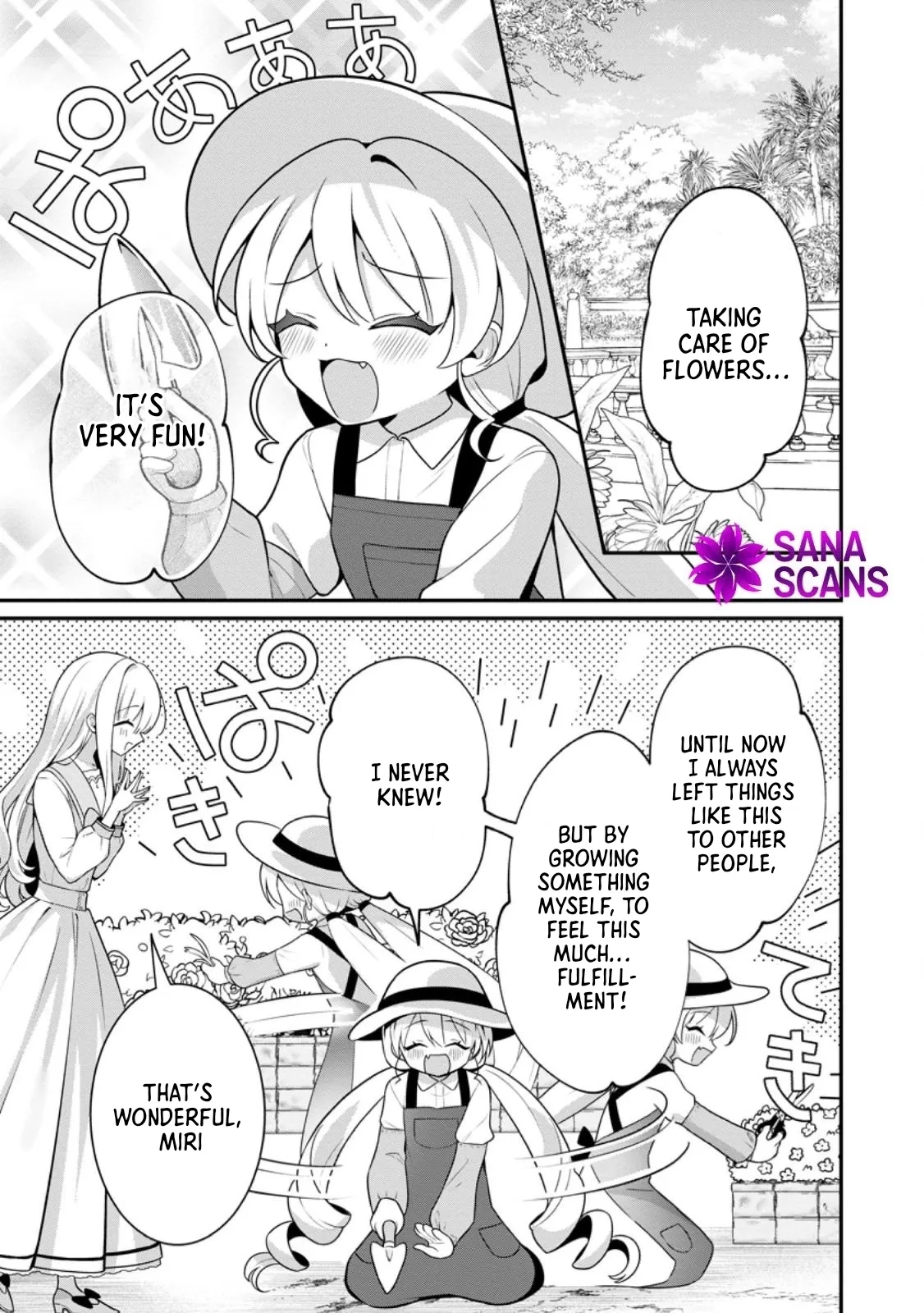 Tsuihou Seijo no Doronko Nouen Seikatsu: Itsunomanika Ringoku wo Sukutte Shimaimashita Chapter 18 page 1 - 