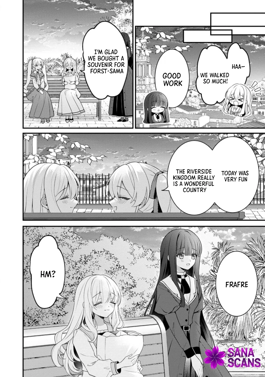 Tsuihou Seijo no Doronko Nouen Seikatsu: Itsunomanika Ringoku wo Sukutte Shimaimashita Chapter 18 page 18 - 