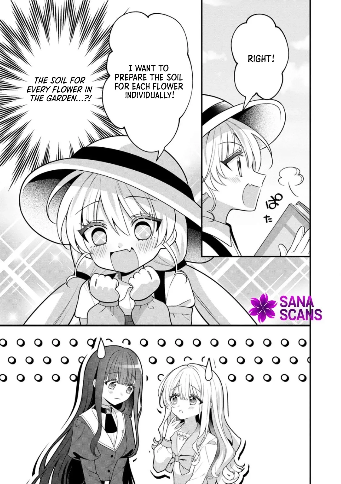 Tsuihou Seijo no Doronko Nouen Seikatsu: Itsunomanika Ringoku wo Sukutte Shimaimashita Chapter 18 page 3 - 