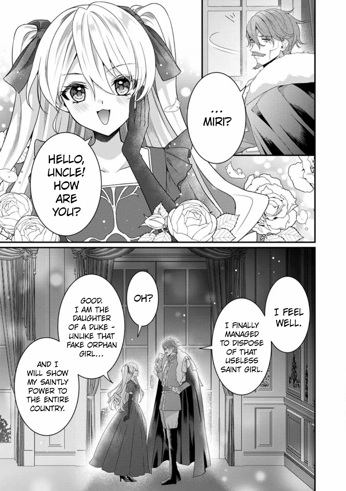 Tsuihou Seijo no Doronko Nouen Seikatsu: Itsunomanika Ringoku wo Sukutte Shimaimashita Chapter 2.1 page 2 - 