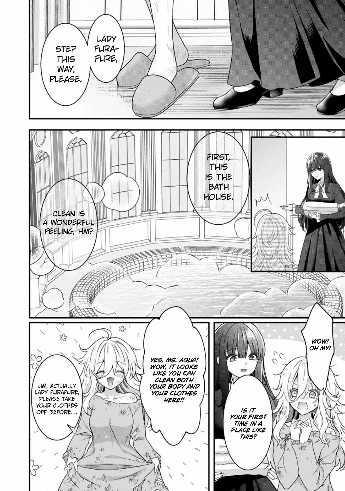 Tsuihou Seijo no Doronko Nouen Seikatsu: Itsunomanika Ringoku wo Sukutte Shimaimashita Chapter 2.1 page 5 - 