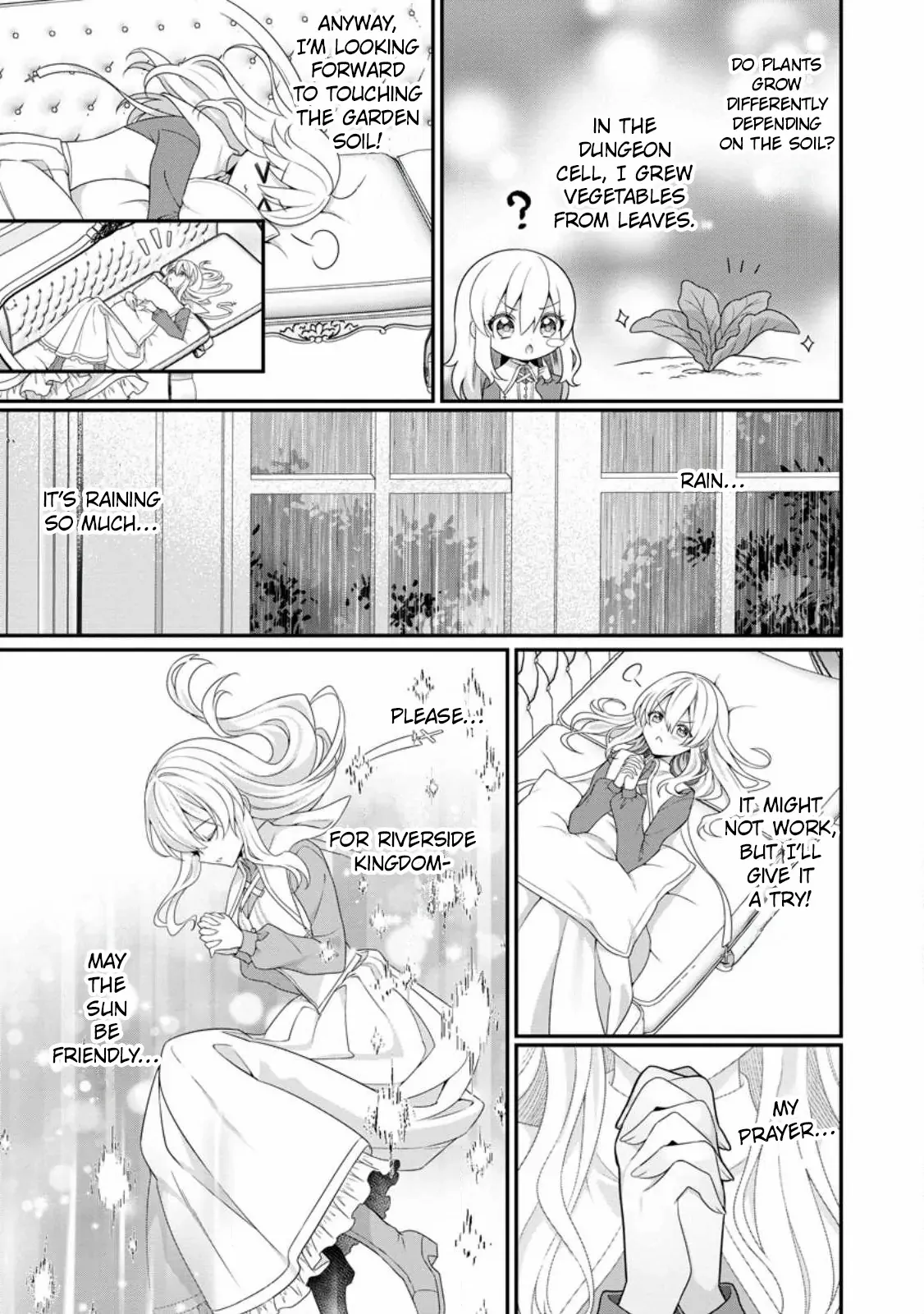 Tsuihou Seijo no Doronko Nouen Seikatsu: Itsunomanika Ringoku wo Sukutte Shimaimashita Chapter 2.1 page 10 - 