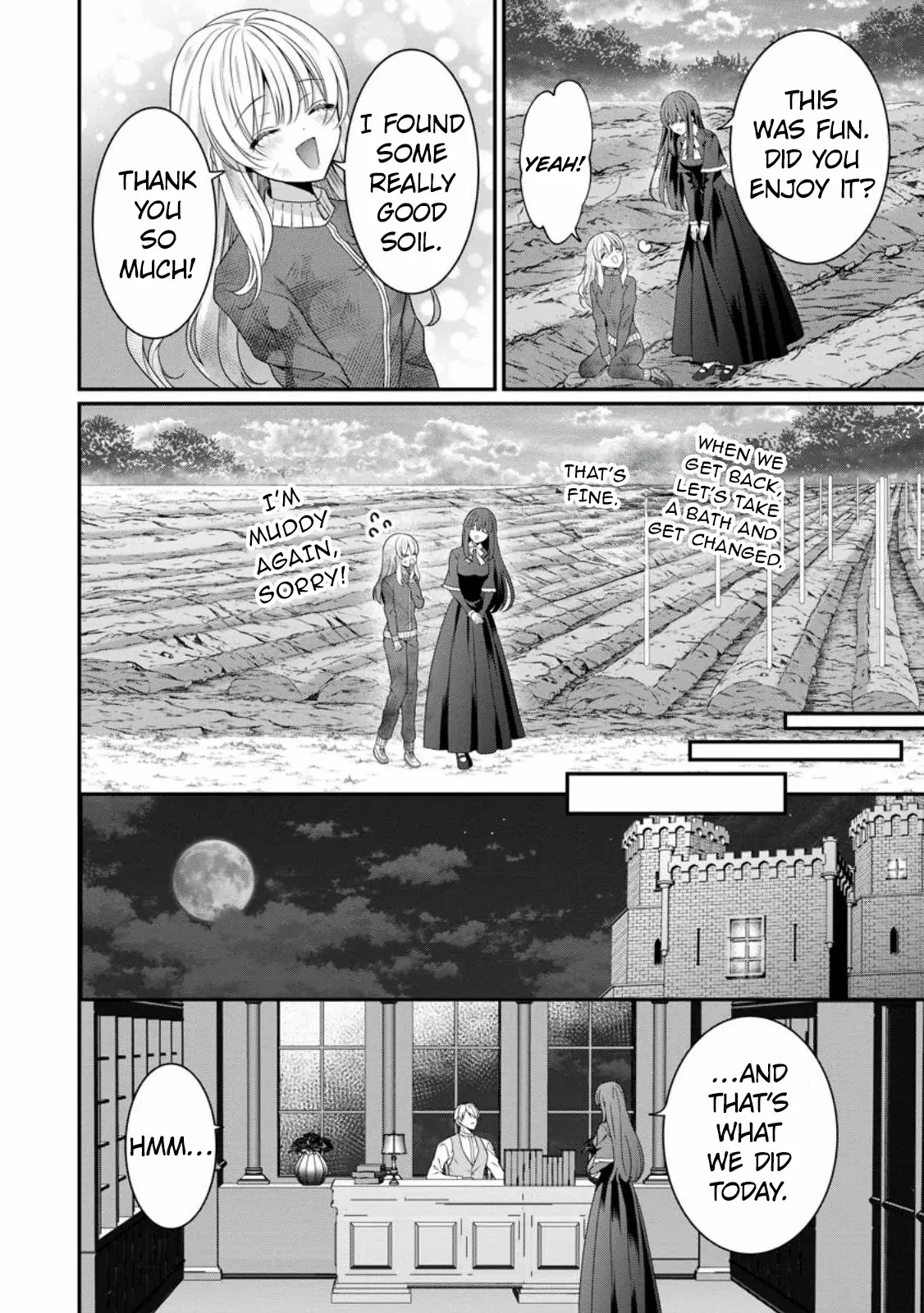 Tsuihou Seijo no Doronko Nouen Seikatsu: Itsunomanika Ringoku wo Sukutte Shimaimashita Chapter 2.2 page 6 - 