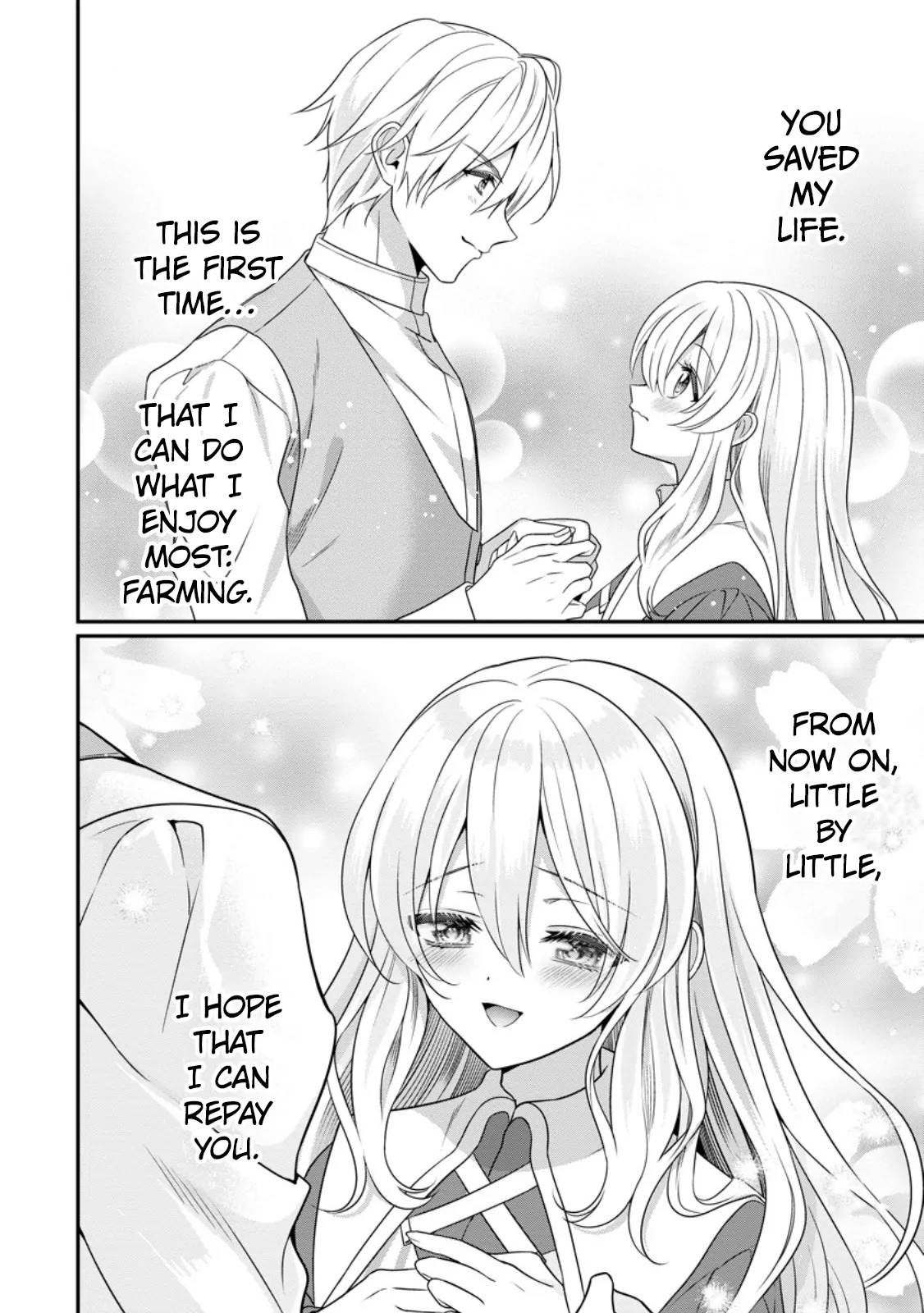 Tsuihou Seijo no Doronko Nouen Seikatsu: Itsunomanika Ringoku wo Sukutte Shimaimashita Chapter 2.3 page 12 - 