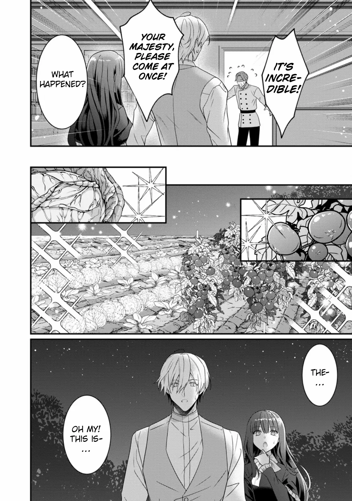 Tsuihou Seijo no Doronko Nouen Seikatsu: Itsunomanika Ringoku wo Sukutte Shimaimashita Chapter 2.3 page 4 - 